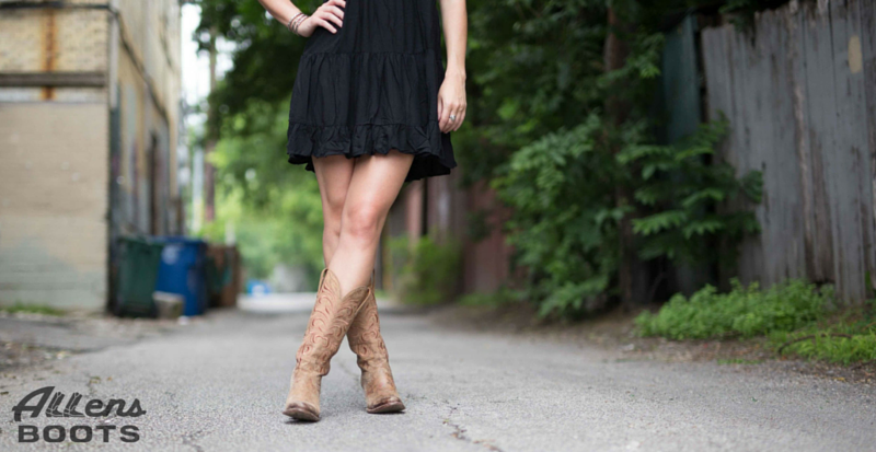 The Perfect Distressed Cowgirl Boot