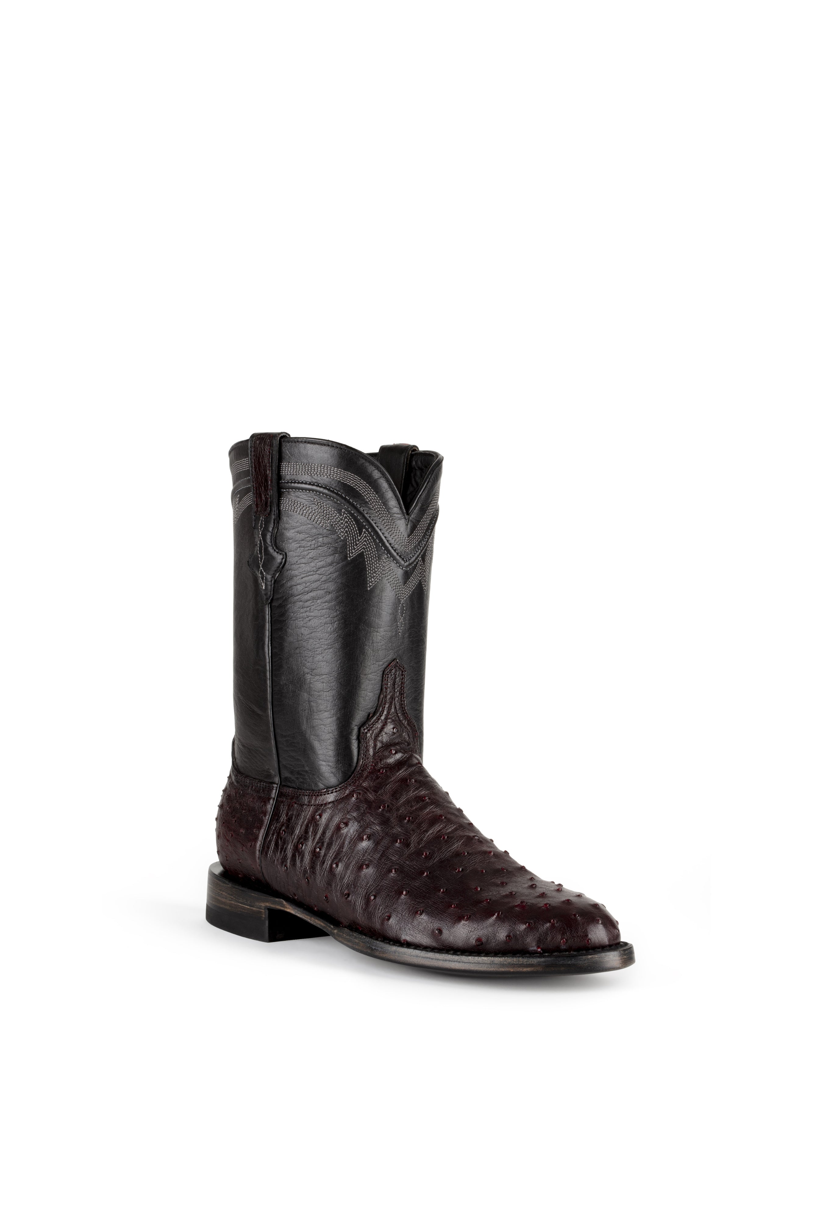 Allens Brand - Jaden Full Quill - Roper - Black Cherry