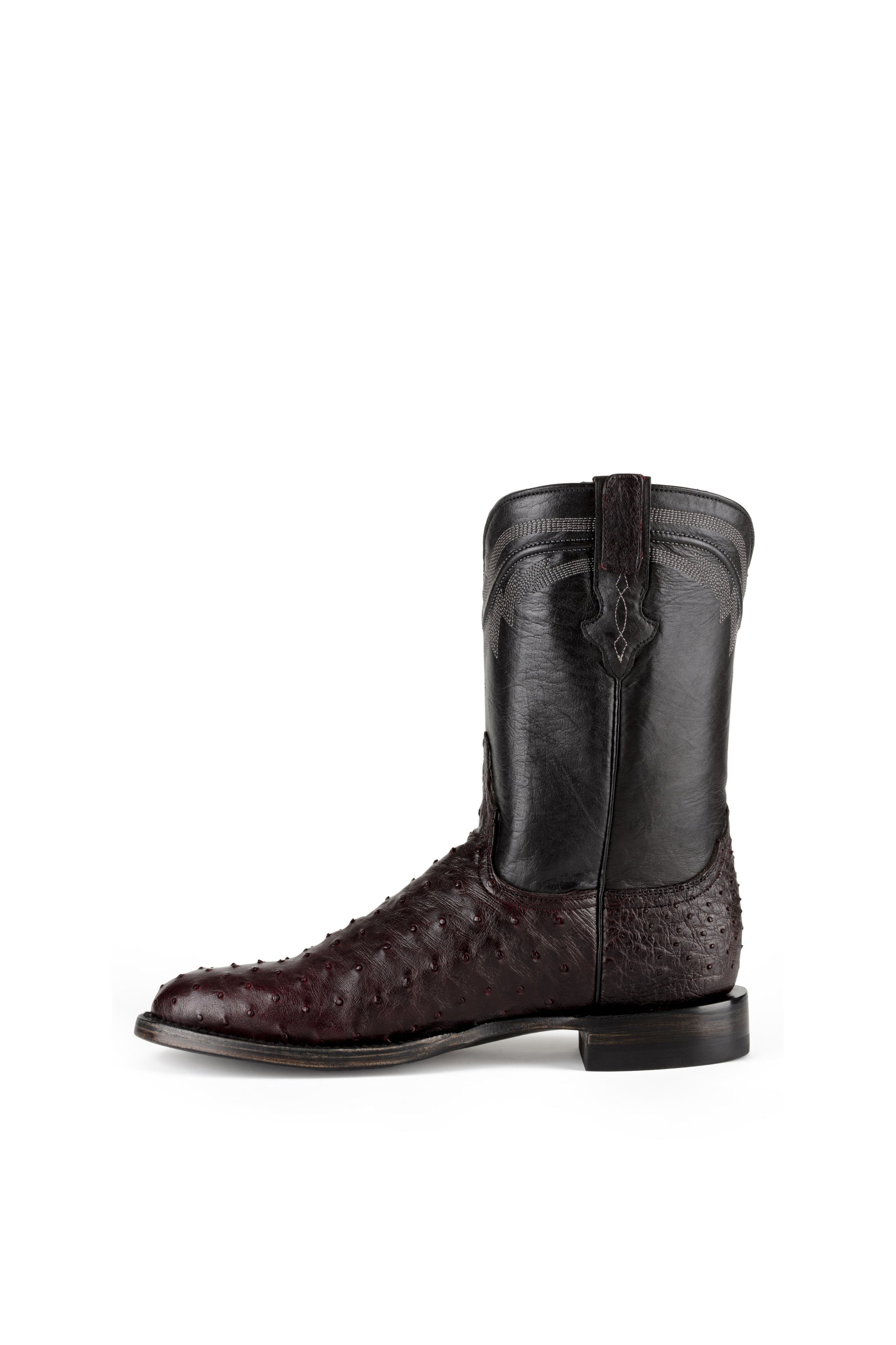 Allens Brand - Jaden Full Quill - Roper - Black Cherry