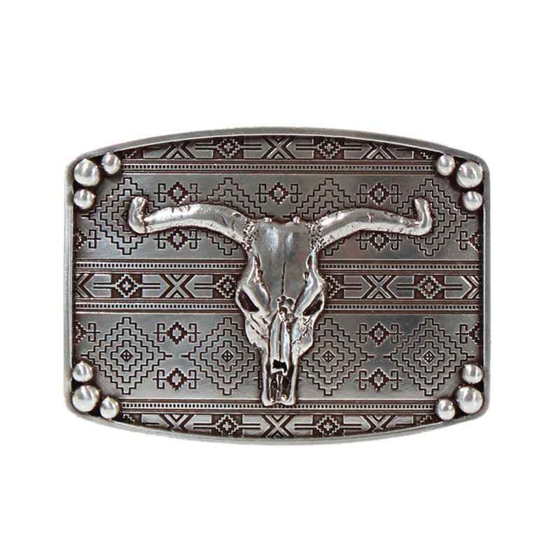 Nocona - Rectangle Bull Skull - 37716