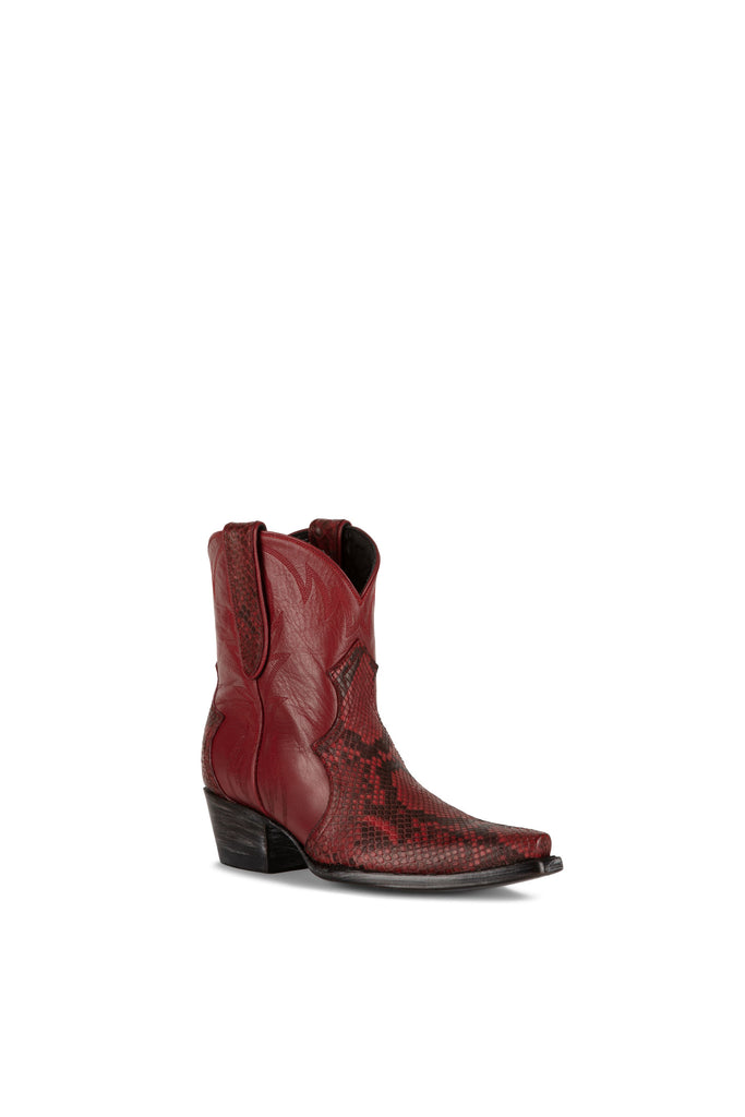 Allens Brand - Honey Python - Pointed Toe - Red view 1