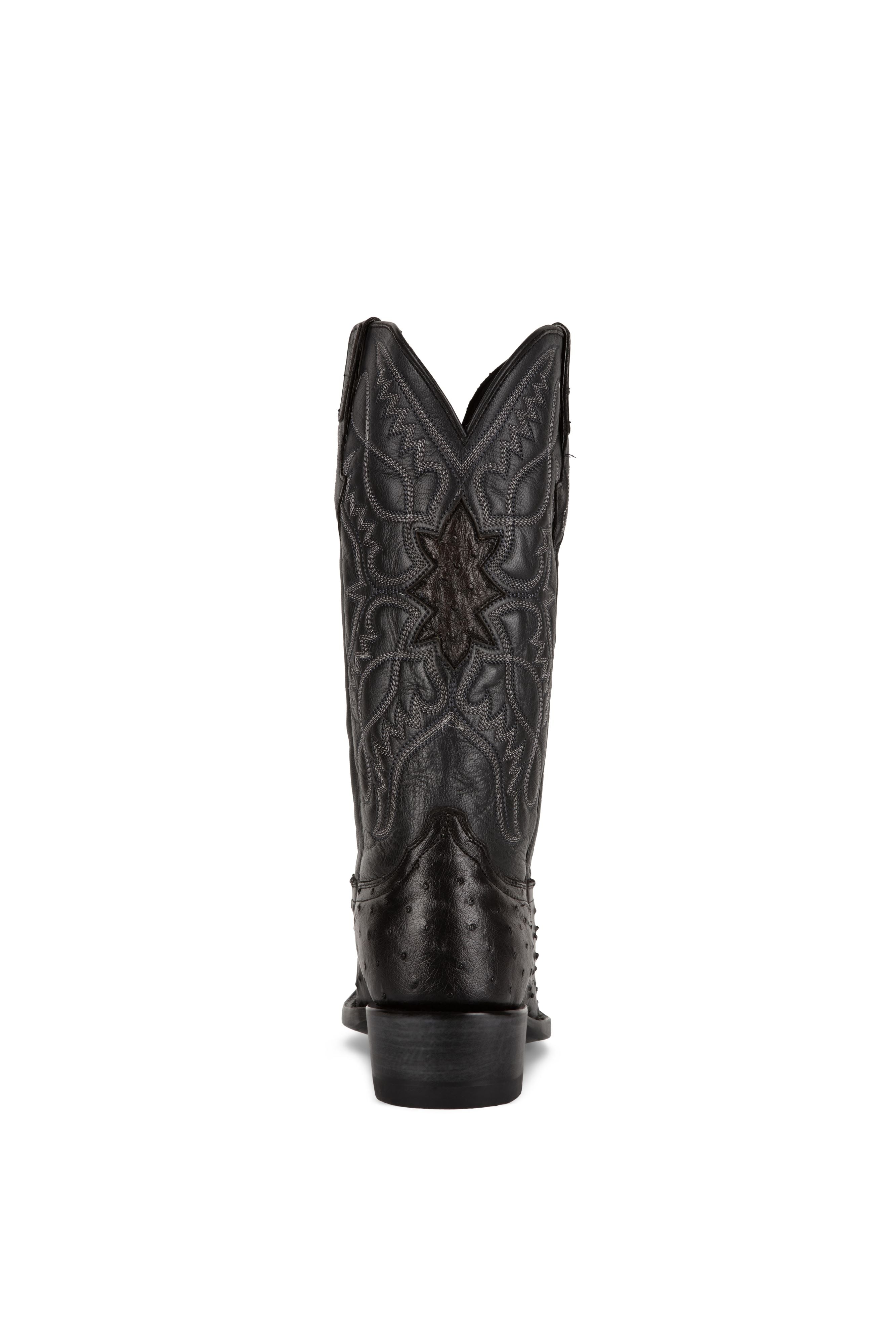 Allens Brand - Full Quill Ostrich - Black