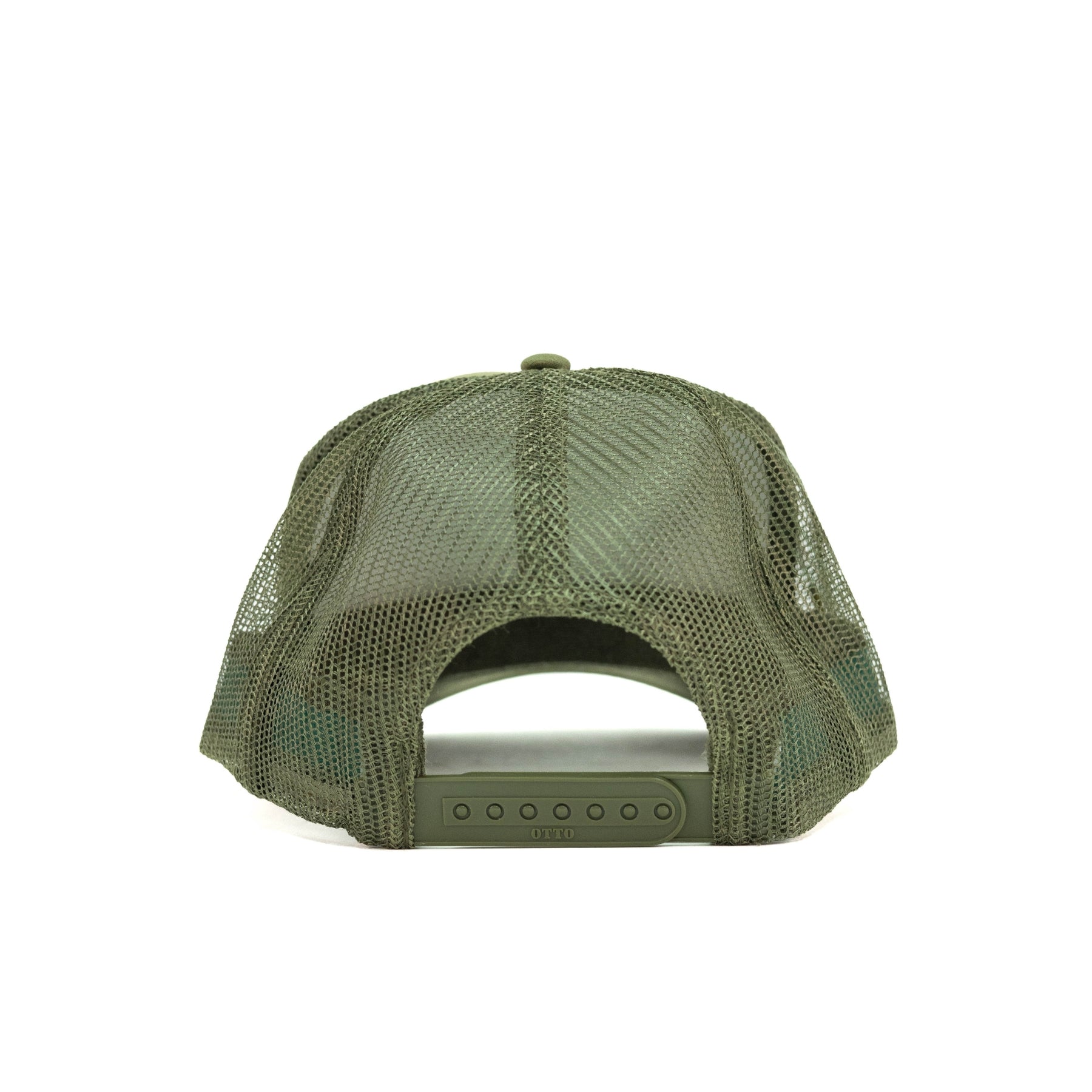 Allens Cap - Allens Boots Logo - Olive
