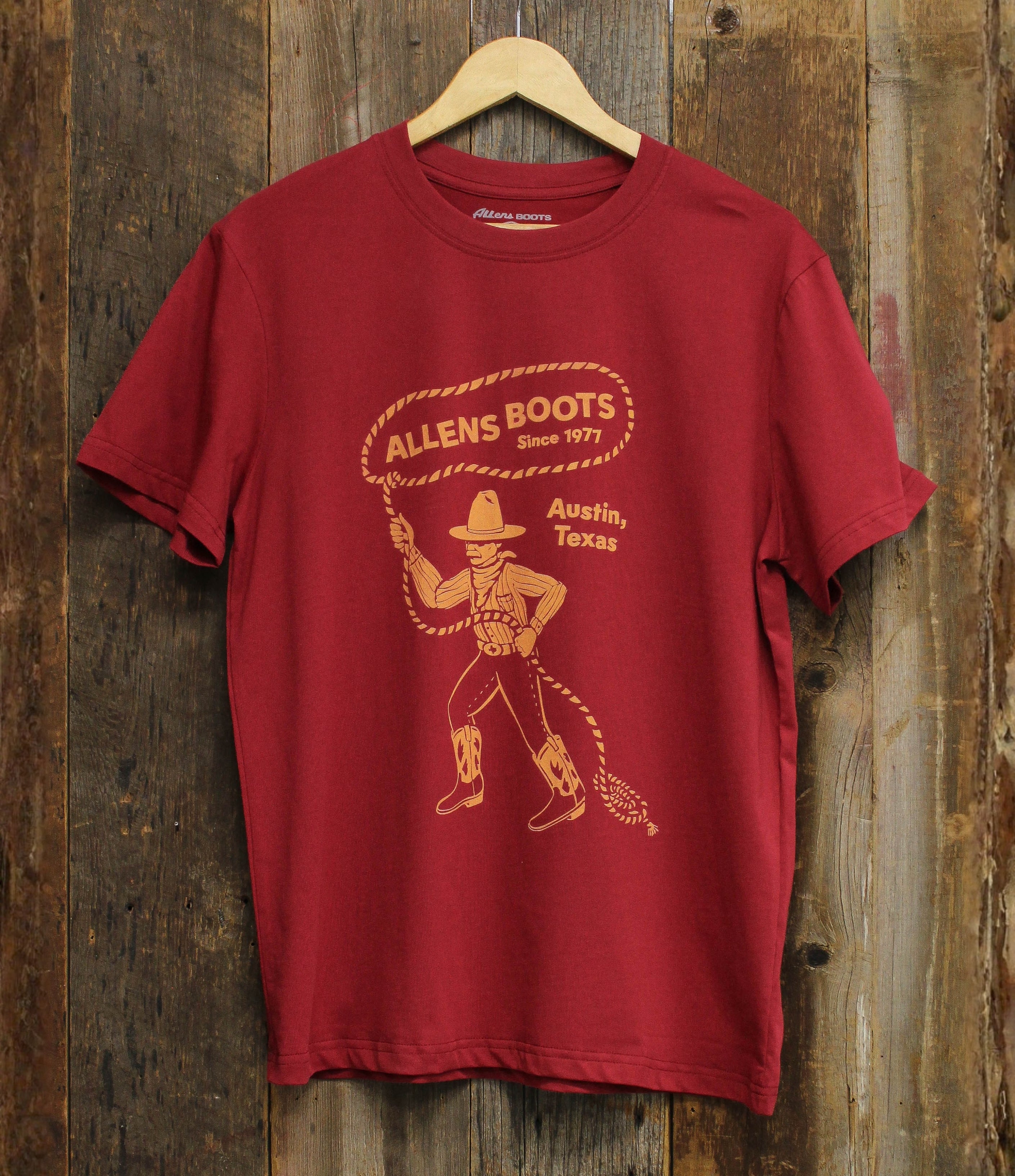 Allens Shirt - Allens Roper - Maroon
