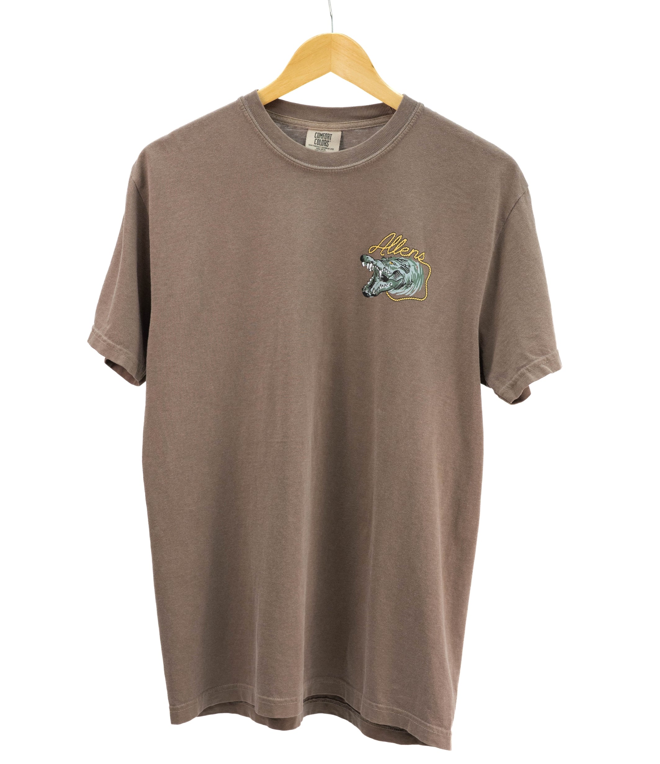 Allens Shirt - Allens Alligator - Brown