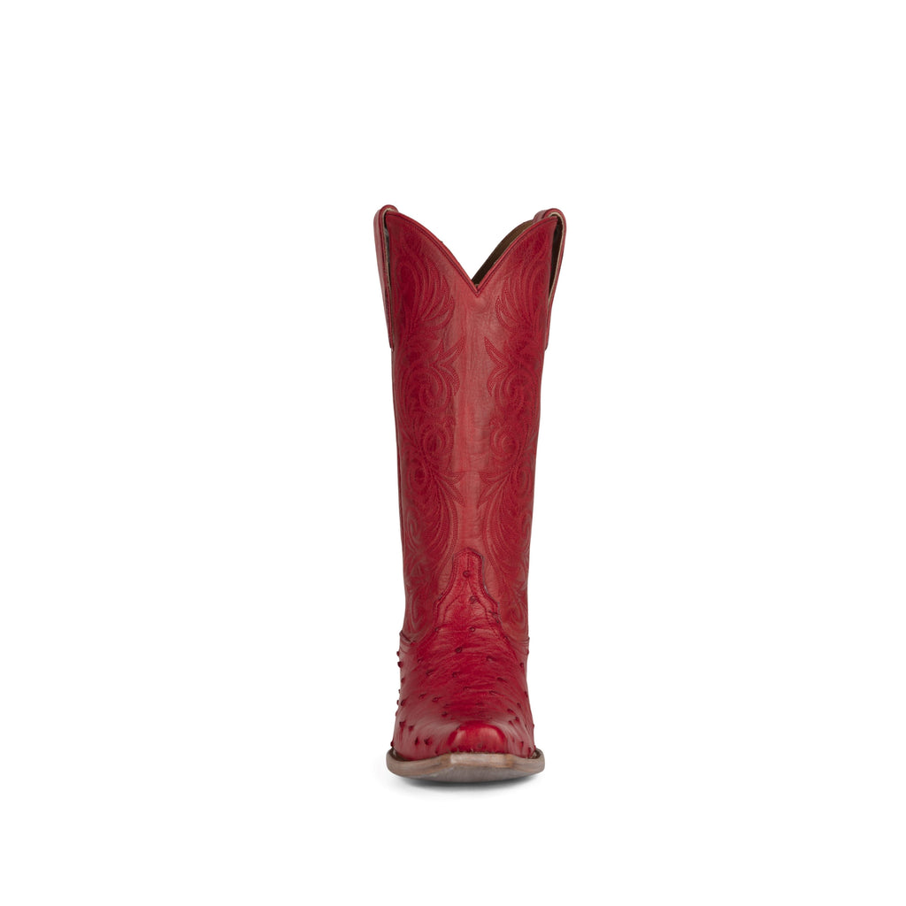 Azulado - Nora Full Quill - Cutter Toe - Red view 4