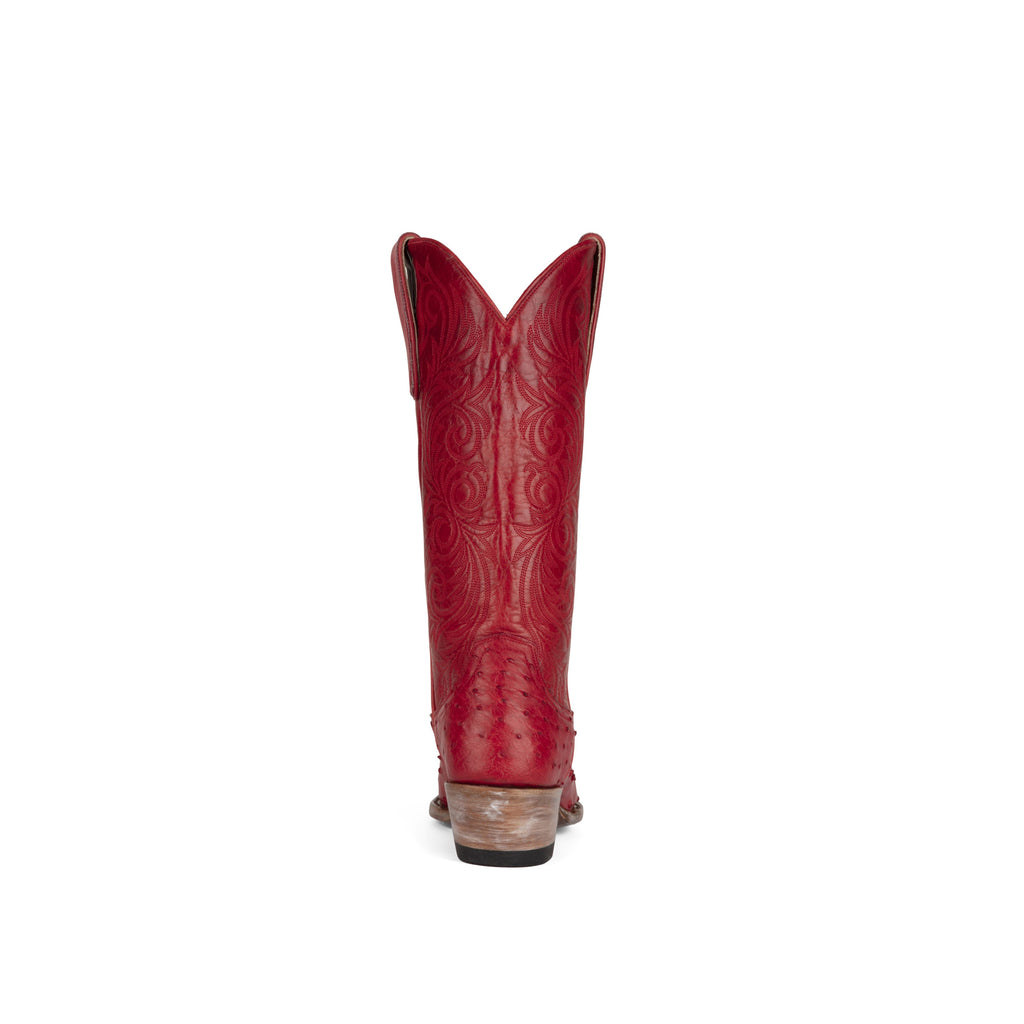 Azulado - Nora Full Quill - Cutter Toe - Red view 5
