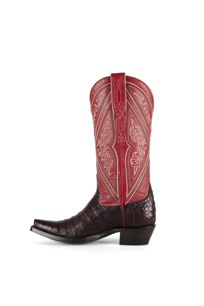 Azulado - Lily Caiman - Pointed Toe - Black Cherry view 2