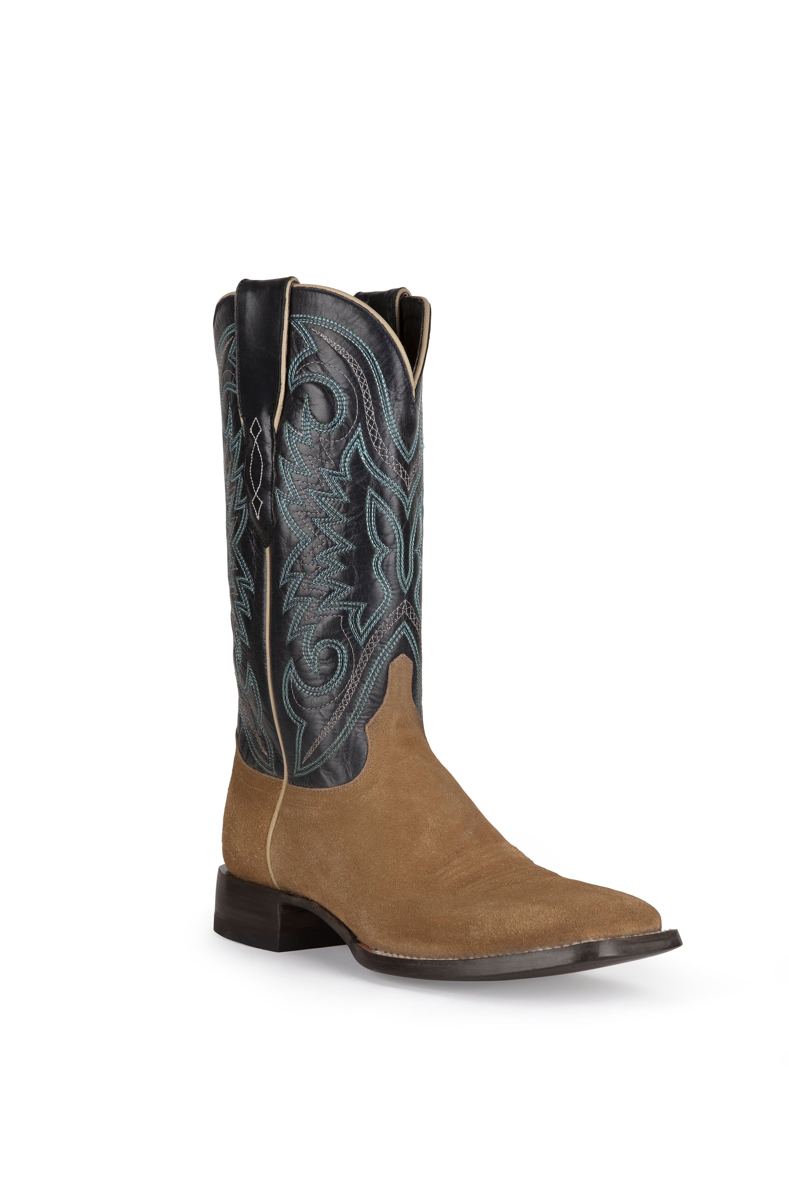 Azulado - Jones - Square Toe - Sand Roughout