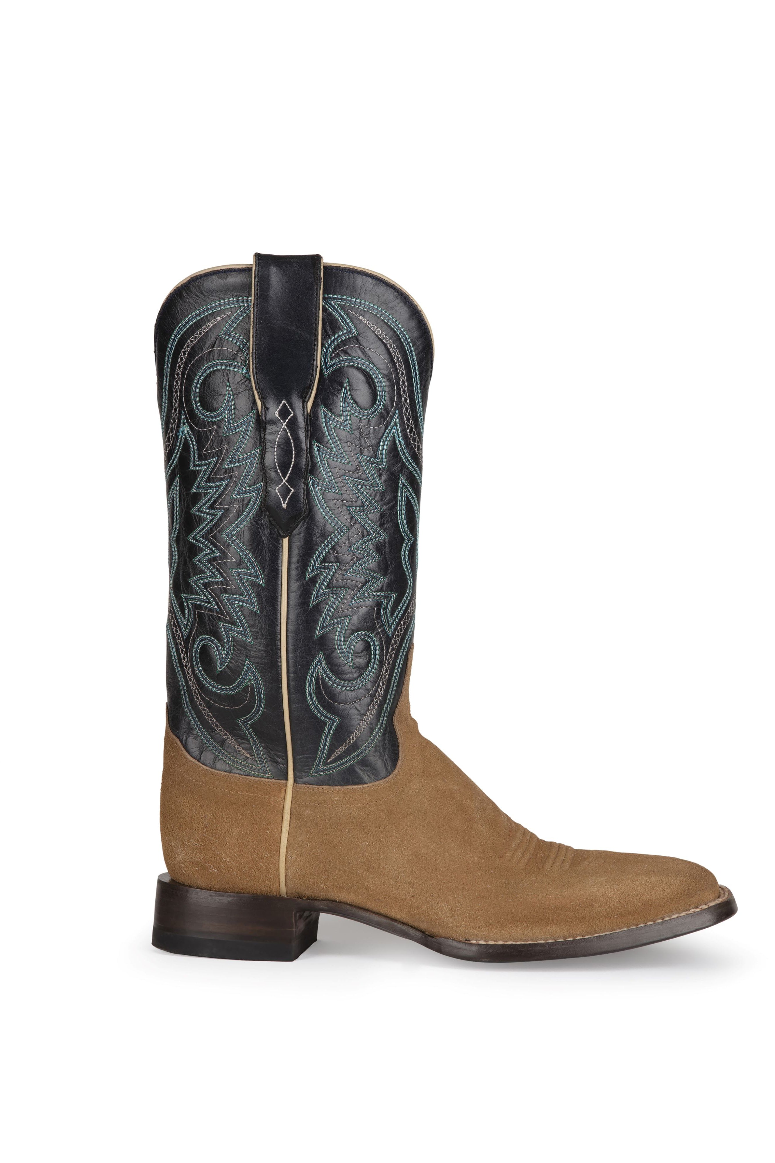 Azulado - Jones - Square Toe - Sand Roughout