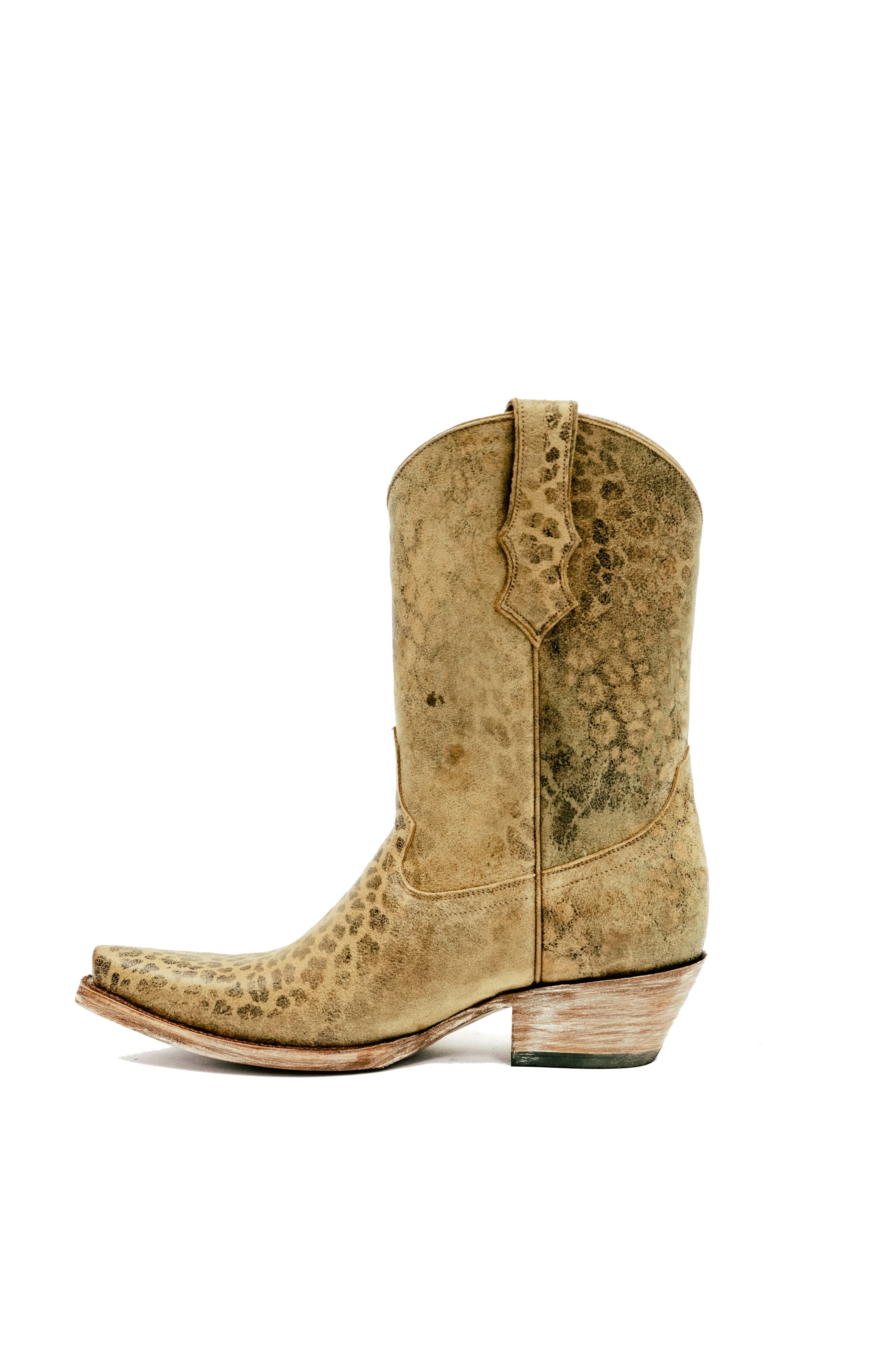 Bluey - Nala - Snip Toe - Leopario Suede Tan