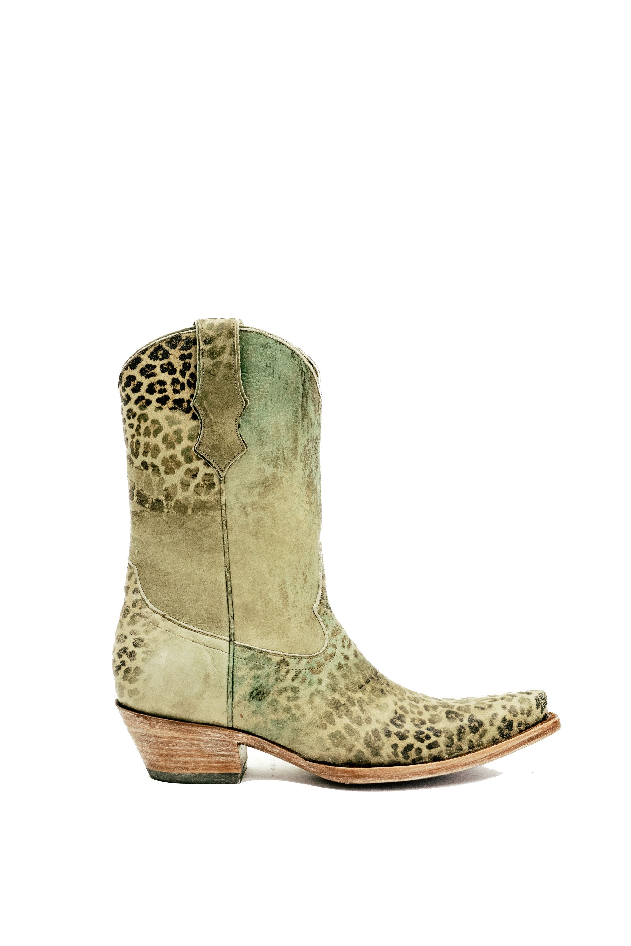 Bluey - Nala - Leopario Suede Turquoise