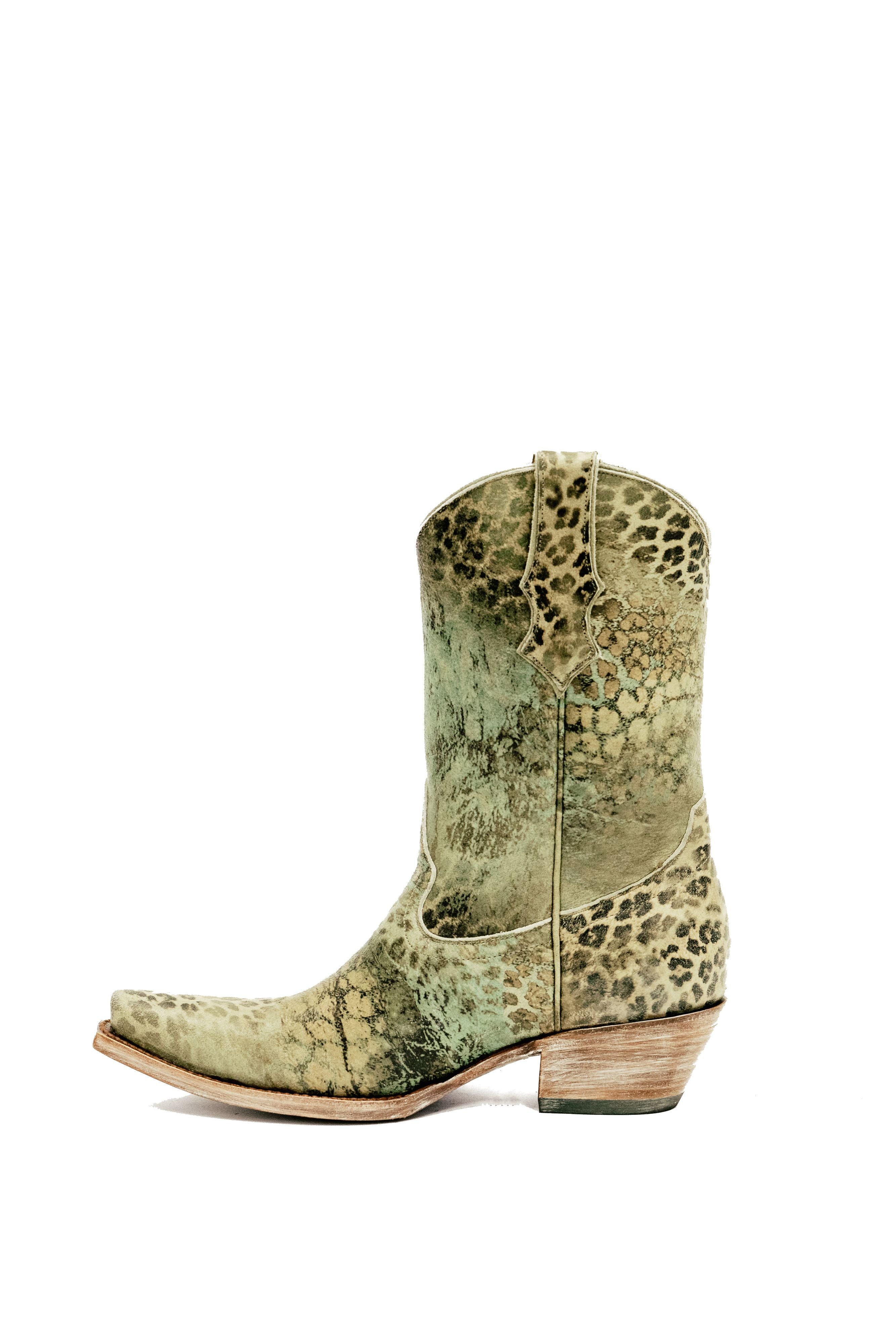 Bluey - Nala - Leopario Suede Turquoise