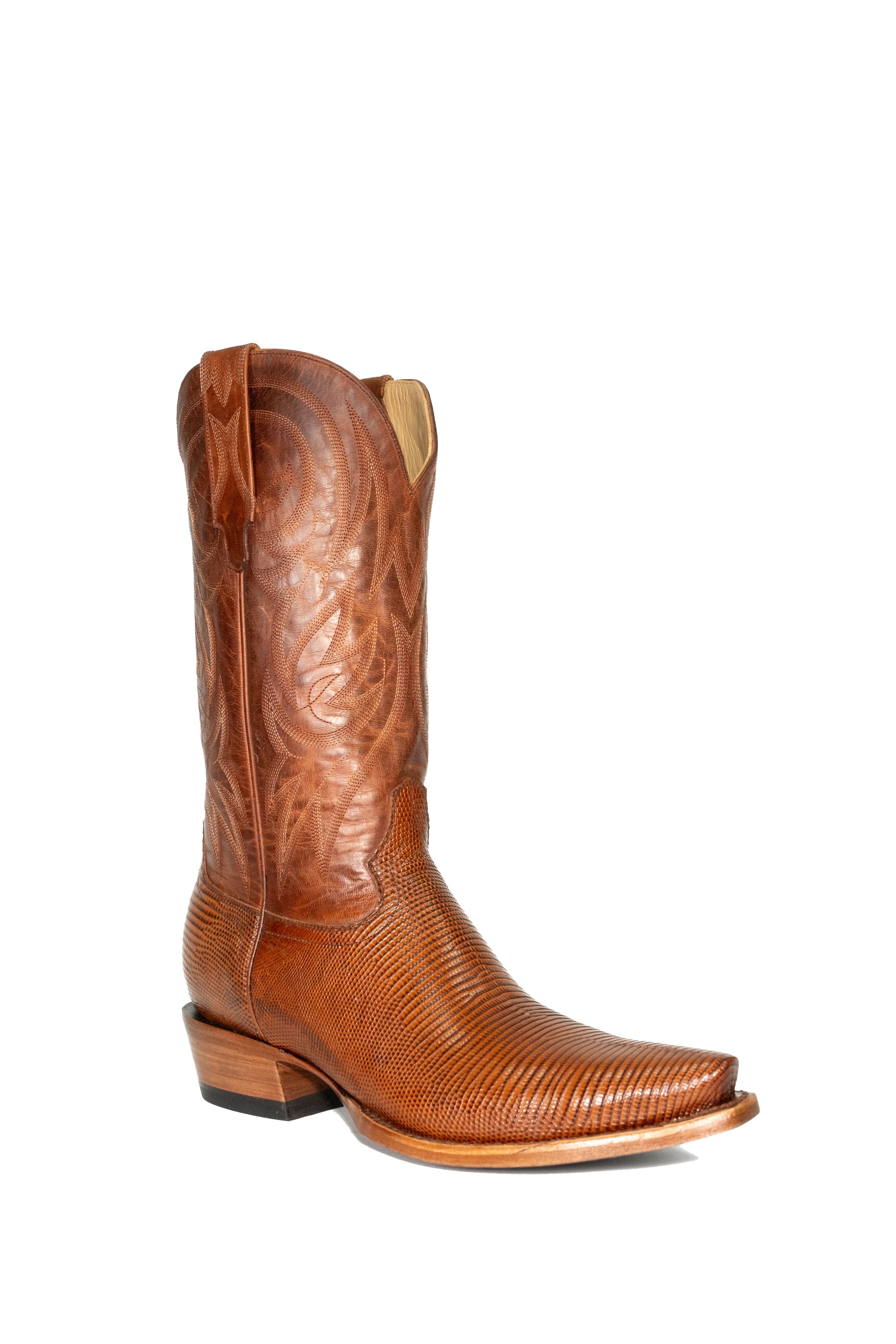 Allens Brand - Little Joe Lizard - Snip Toe - Brandy