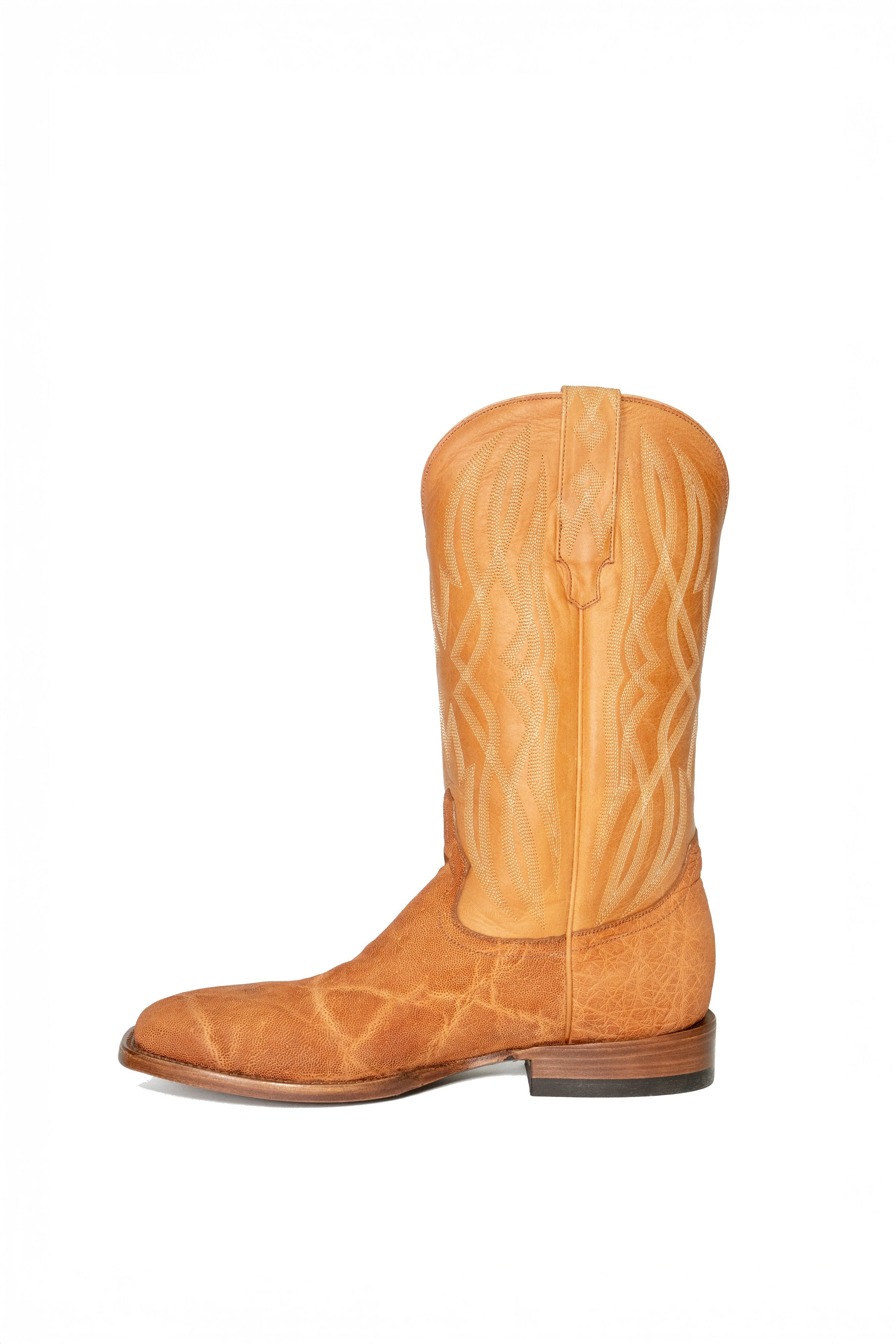 Allens Brand - Ben Elephant - Square Toe - Tan