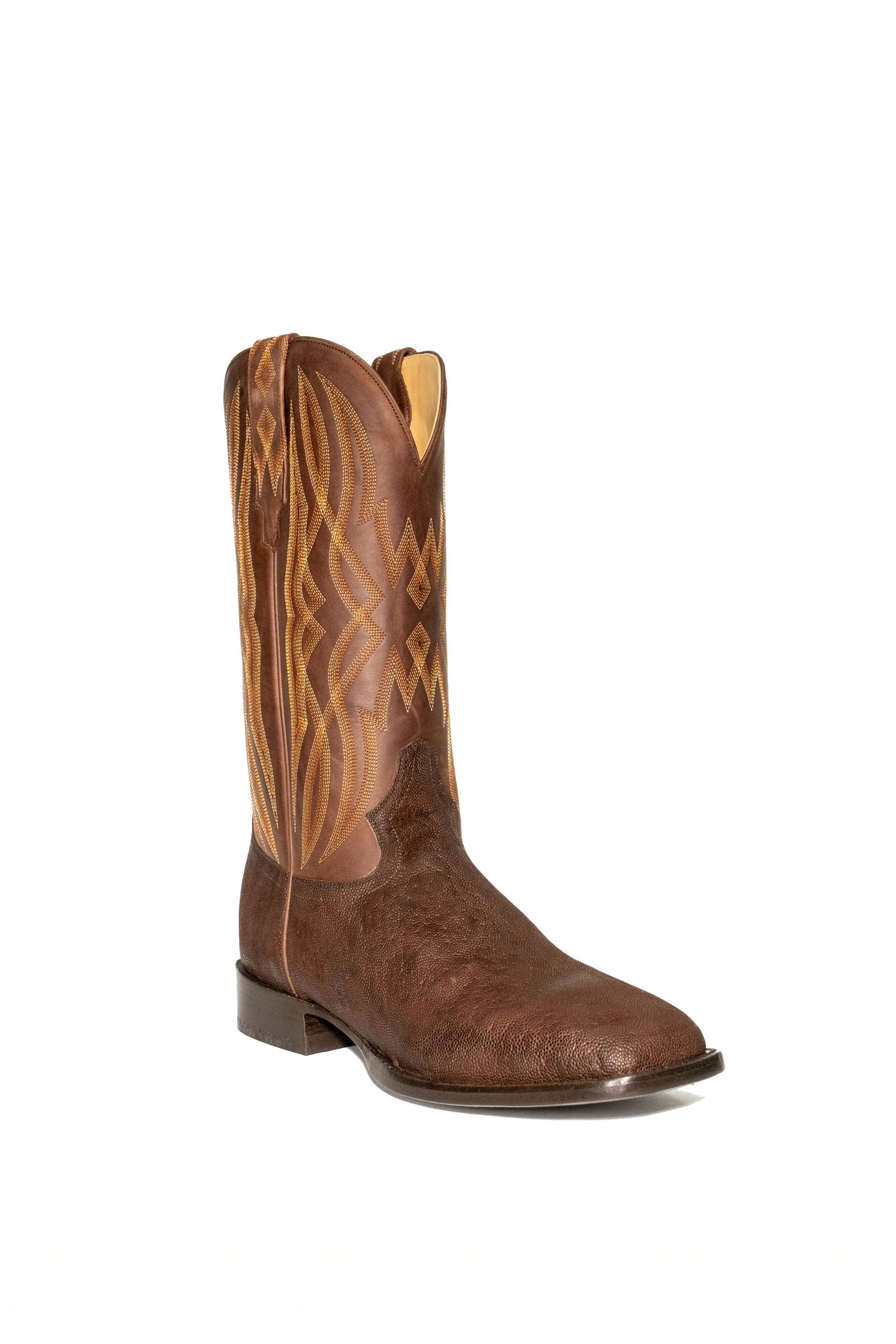 Allens Brand - Ben Elephant - Square Toe - Chocolate