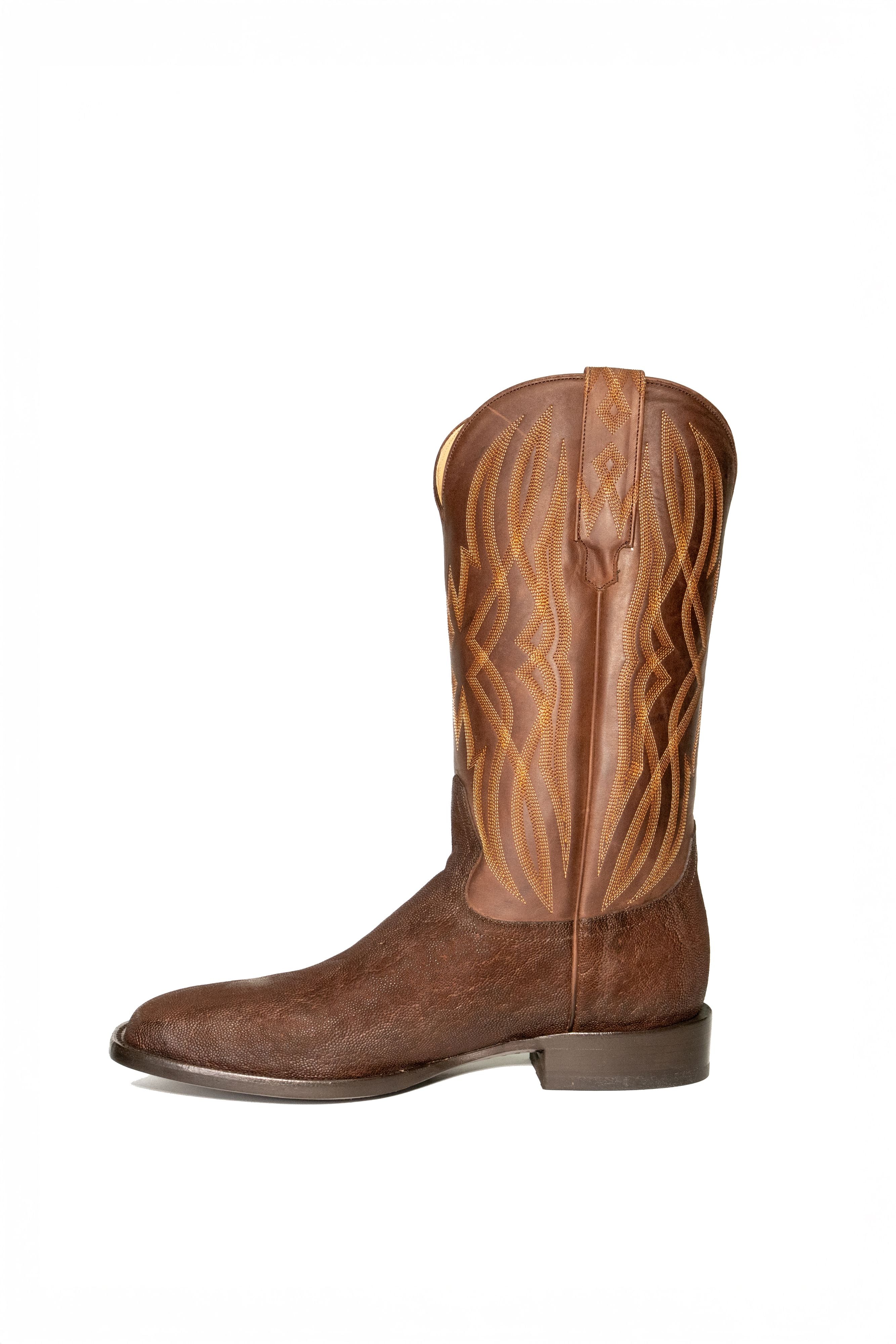 Allens Brand - Ben Elephant - Square Toe - Chocolate