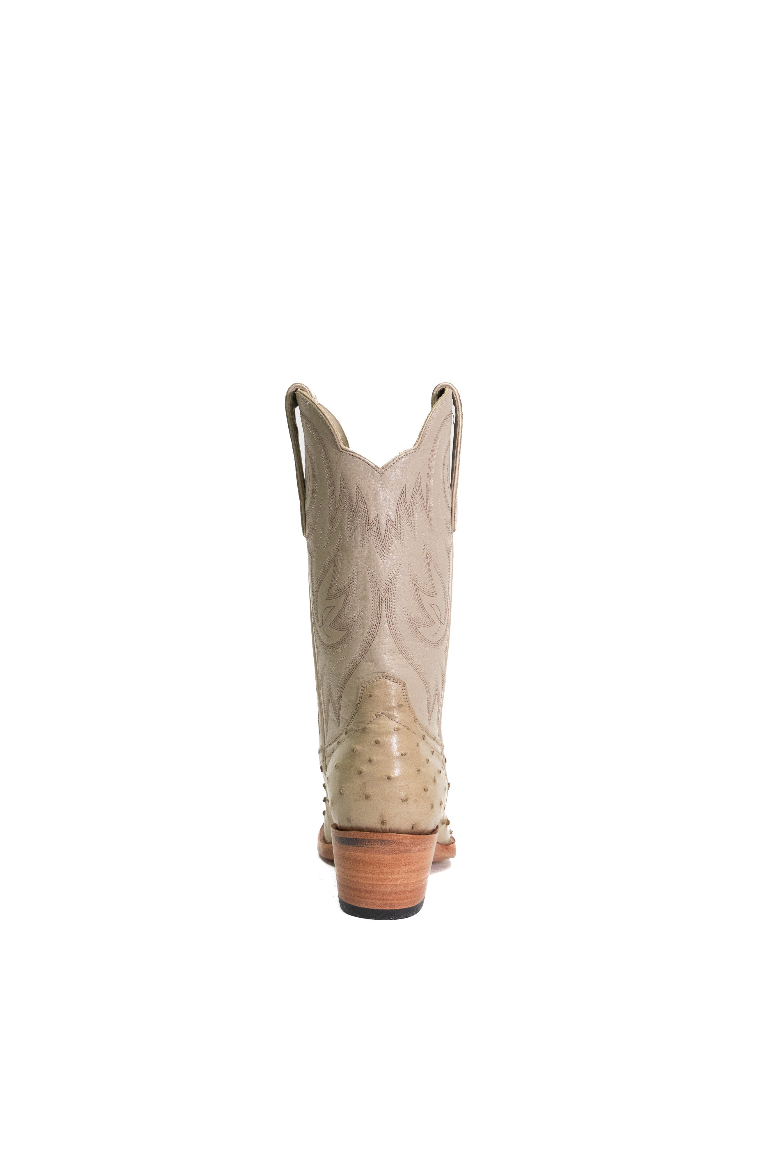 Allens Brand - Kim Full Quill Ostrich - White