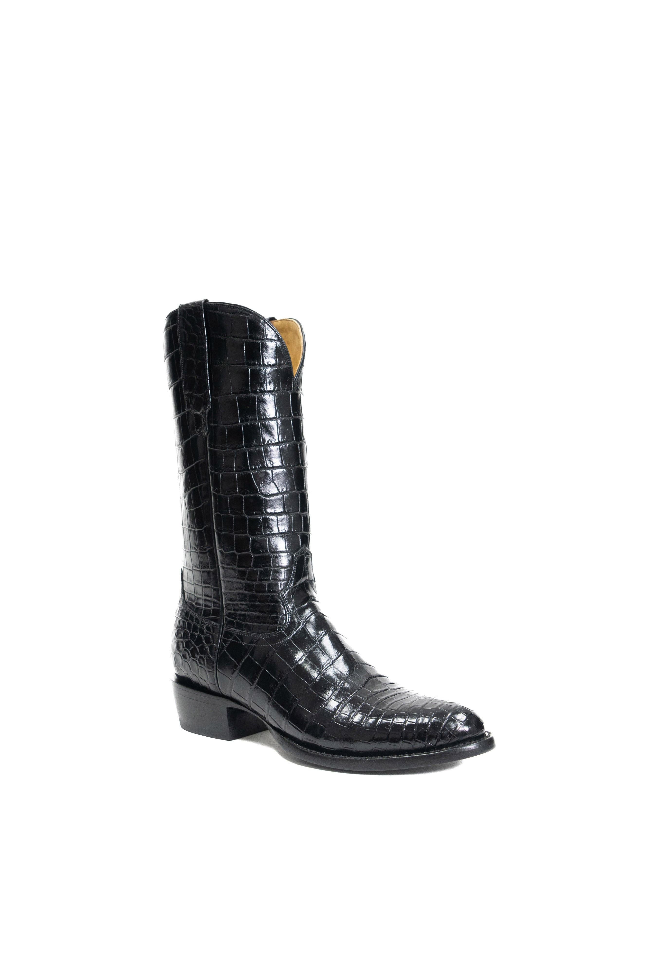 Allens Brand - Donald - Round Toe - Black