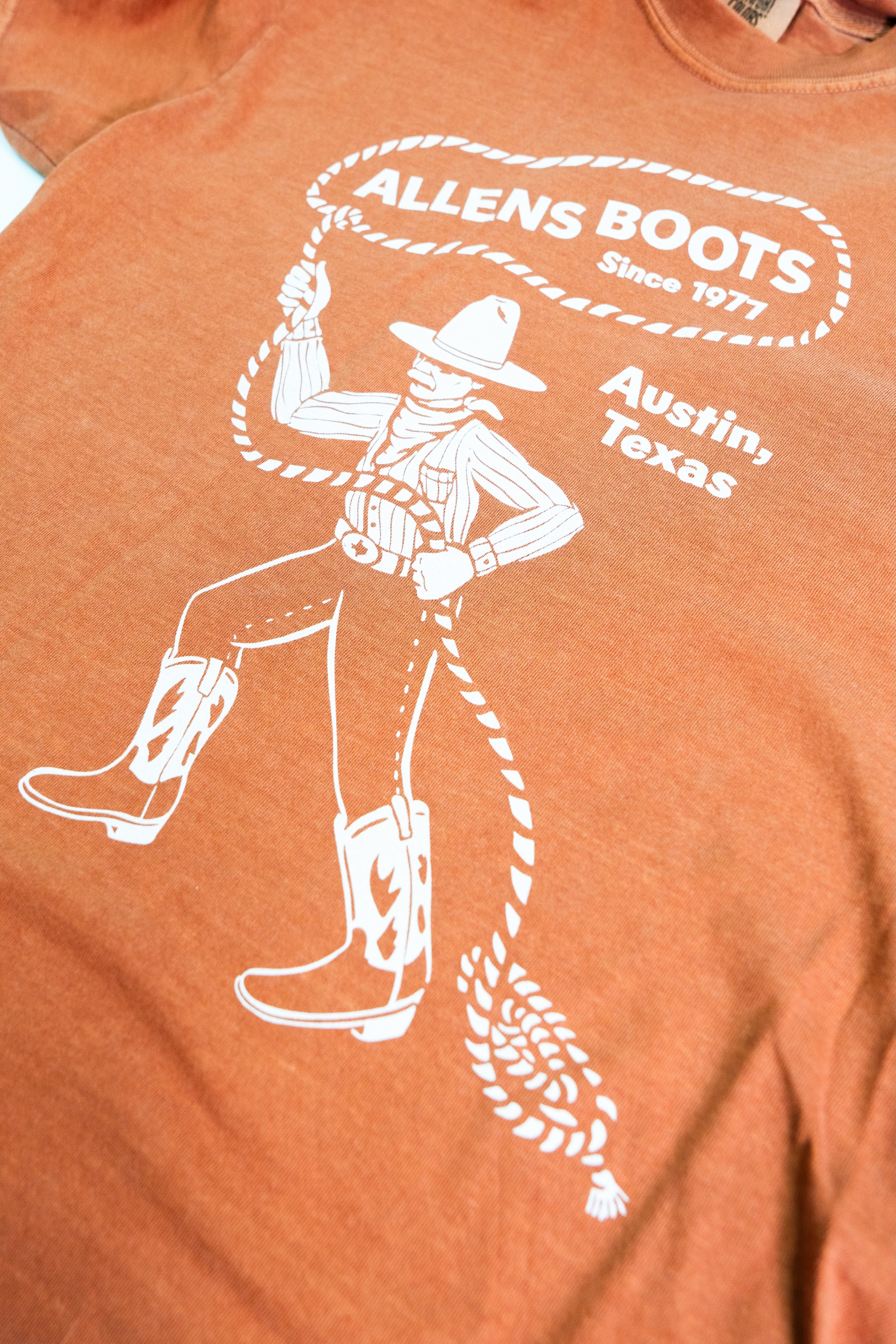 Allens Shirt - Allens Roper - Burnt Orange