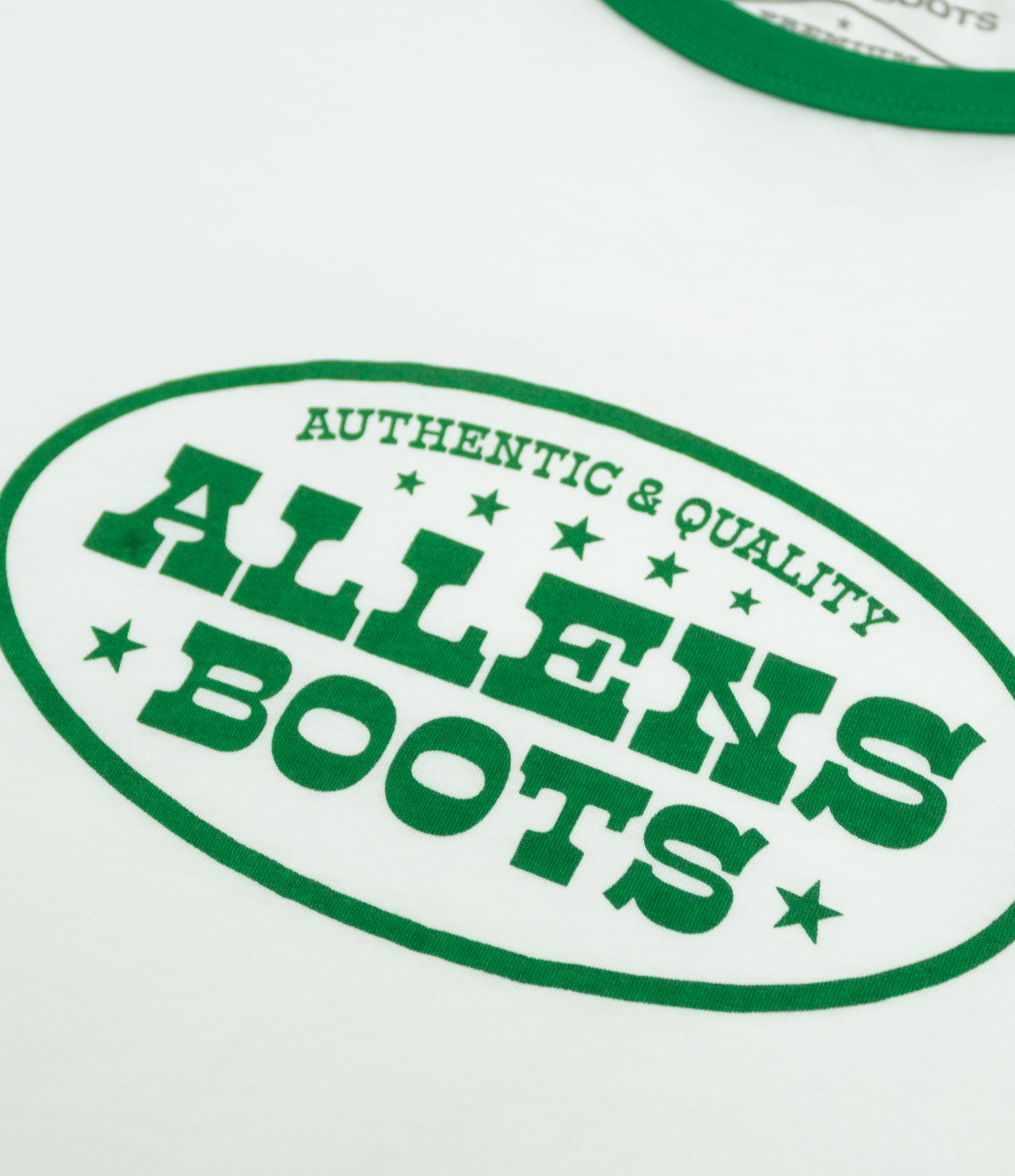 Allens Shirt - Allens Authentic Quality - White/Green