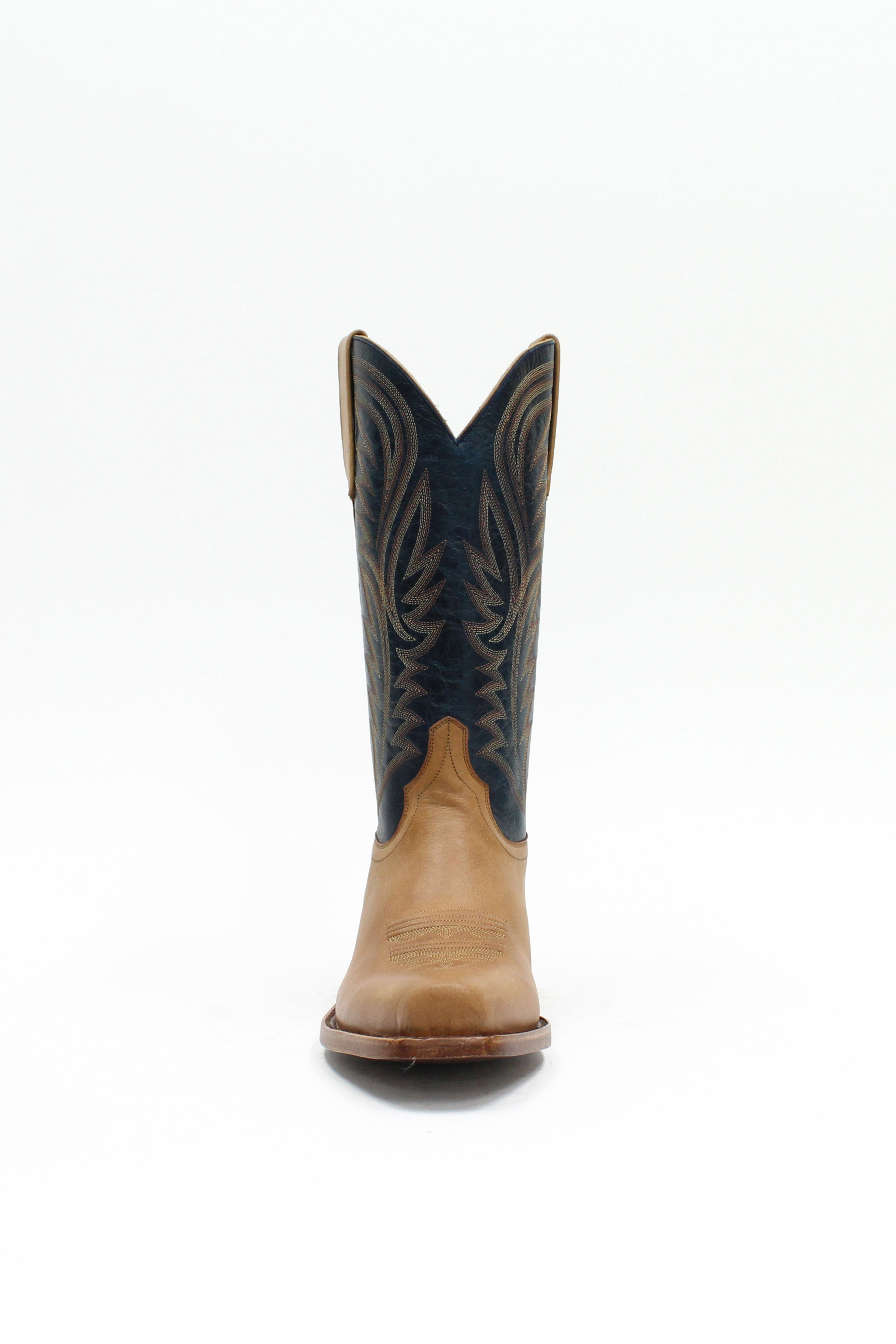 Allens Brand - Brady - Cutter Toe - Cowboy Whiskey/Imperial Blue