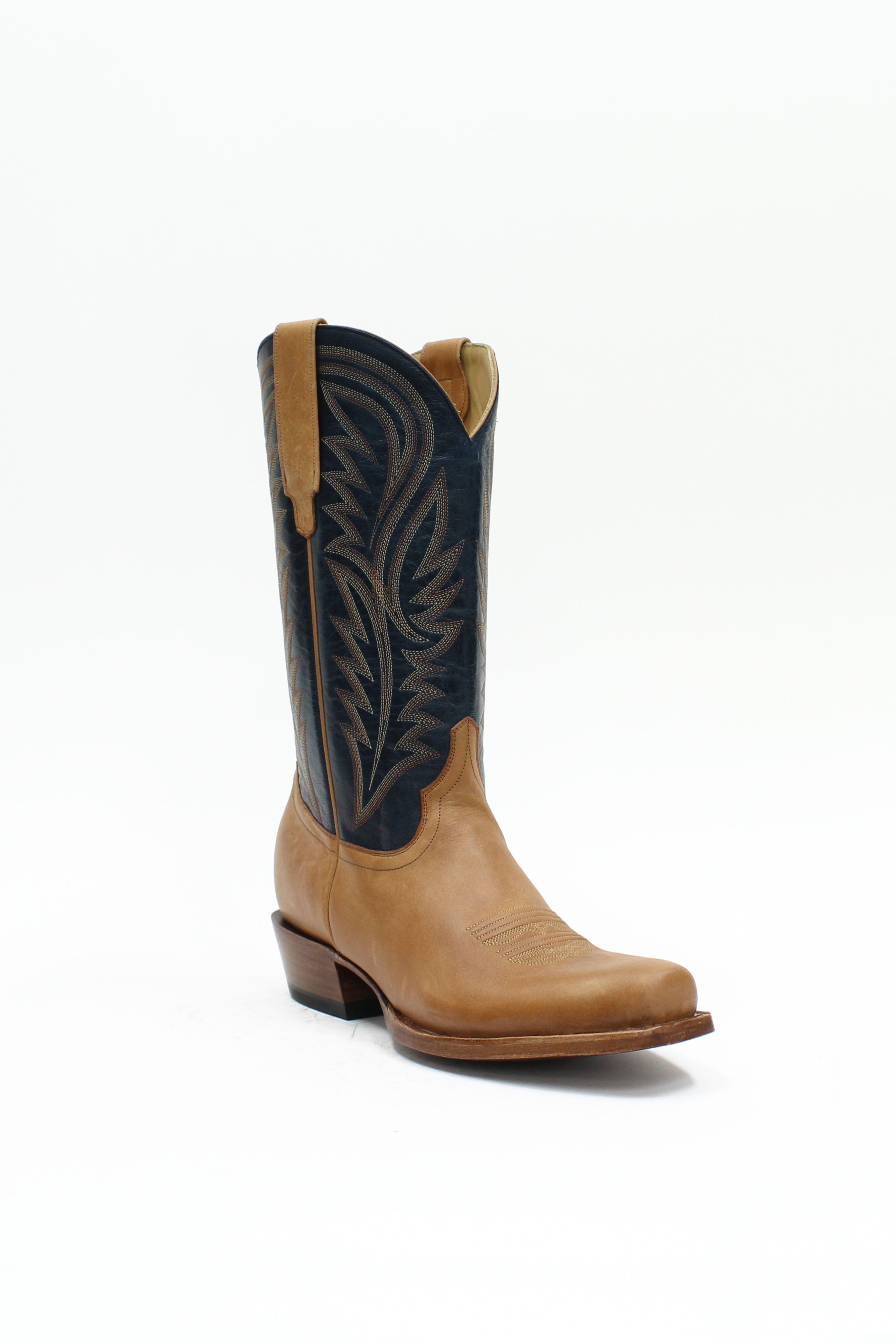 Allens Brand - Brady - Cutter Toe - Cowboy Whiskey/Imperial Blue