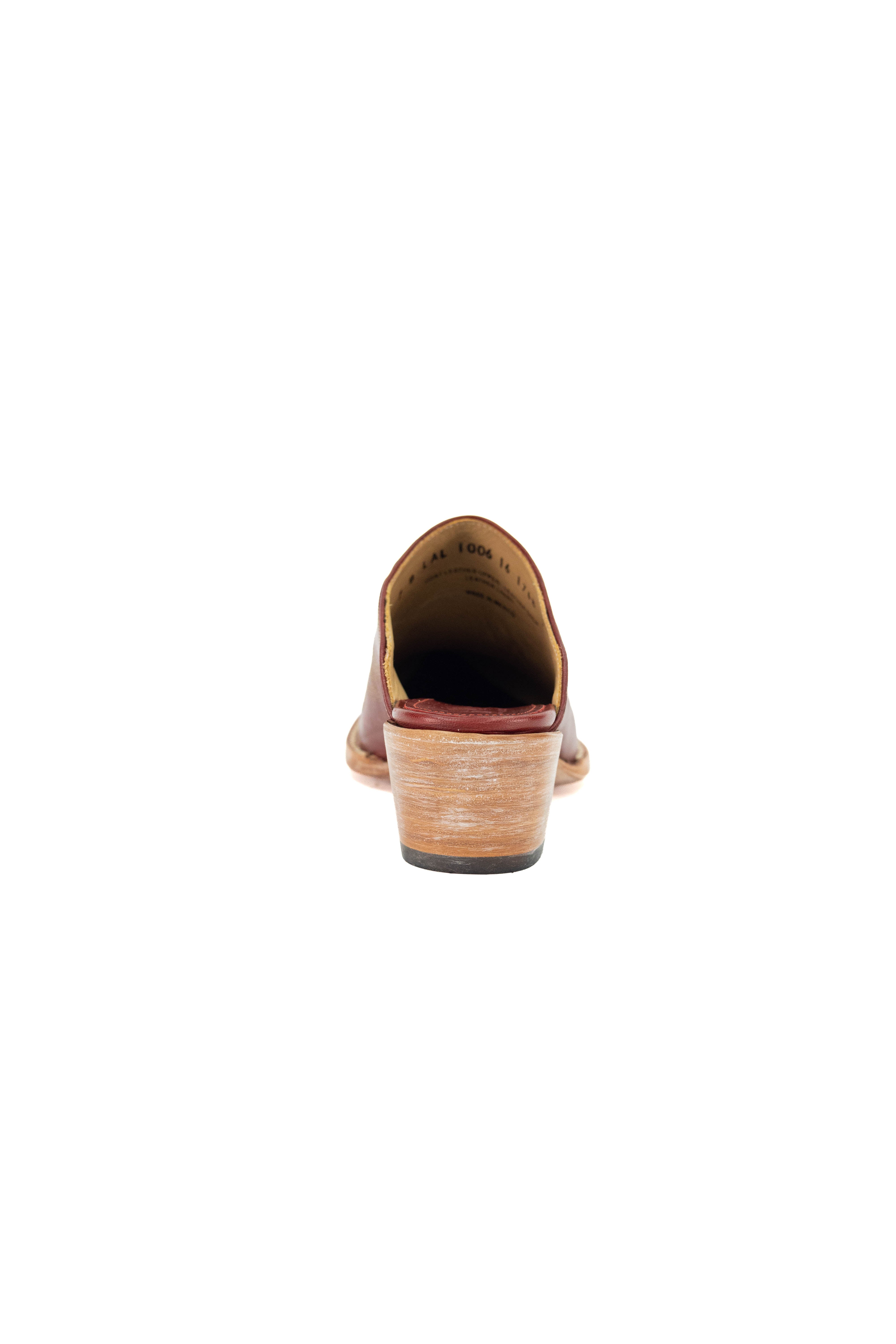 Allens Brand - Granada Mule - Foxy Red