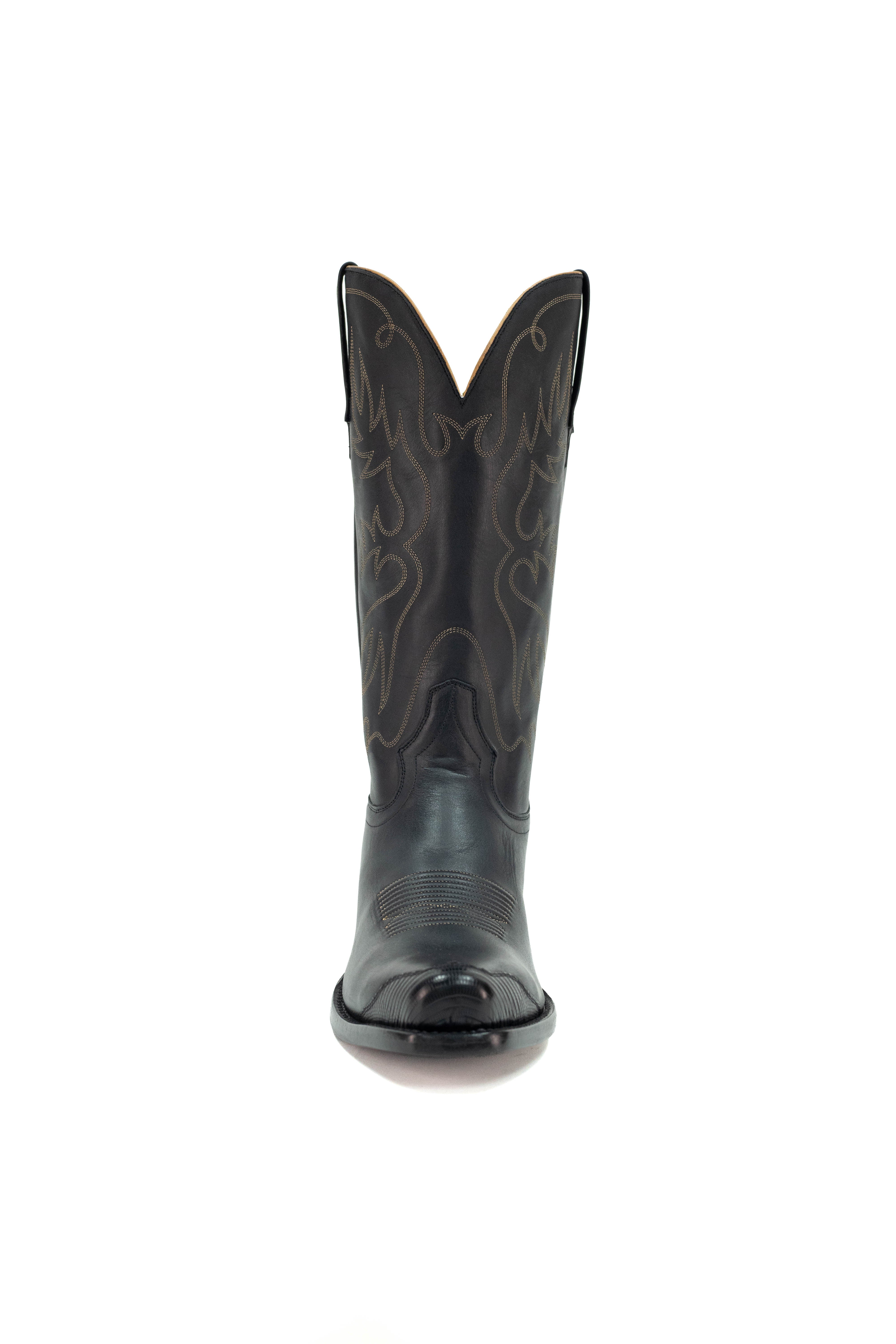 Allens Brand - Bud - Cutter Toe - Black/Black - MAL-2033-4