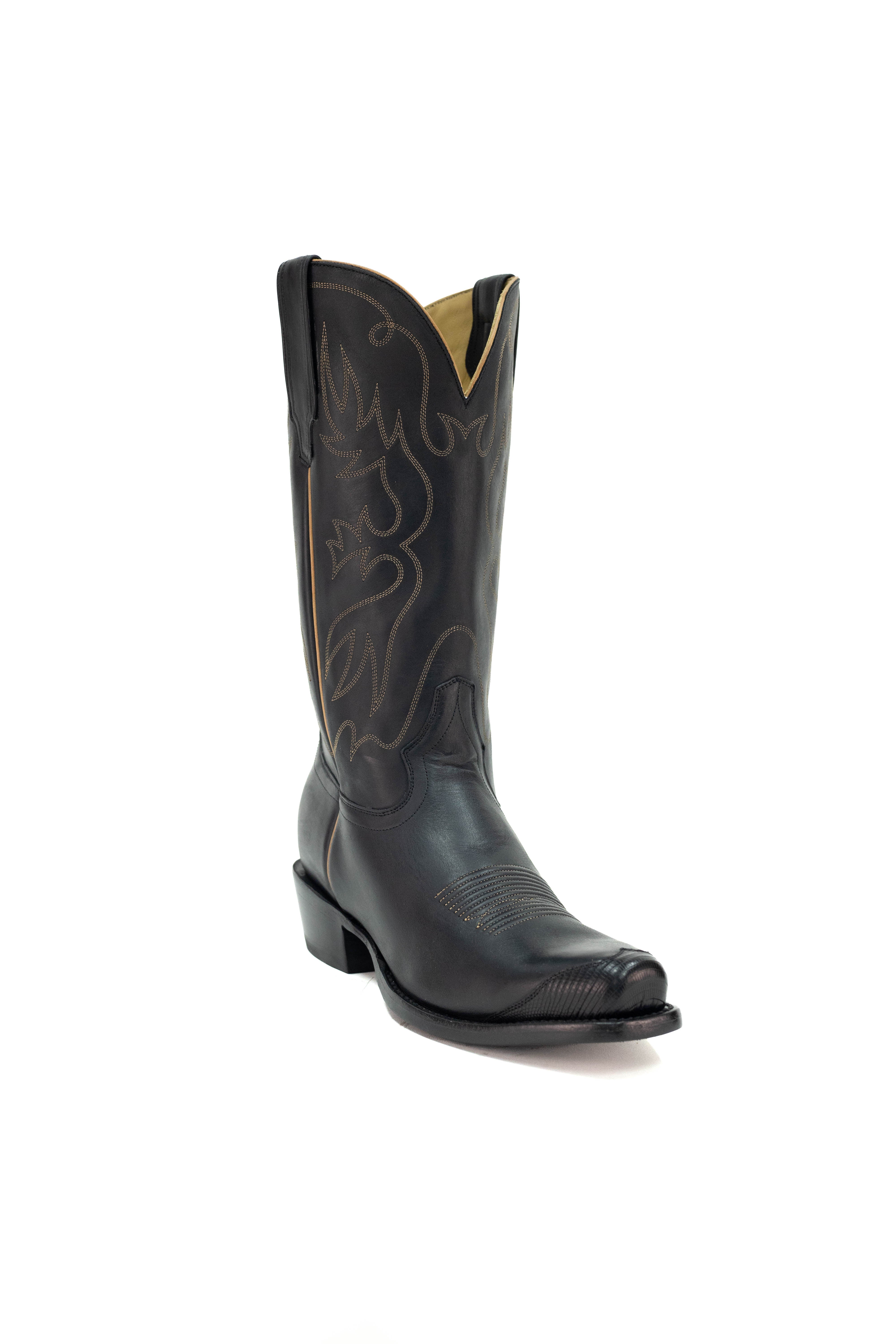 Allens Brand - Bud - Cutter Toe - Black/Black - MAL-2033-4
