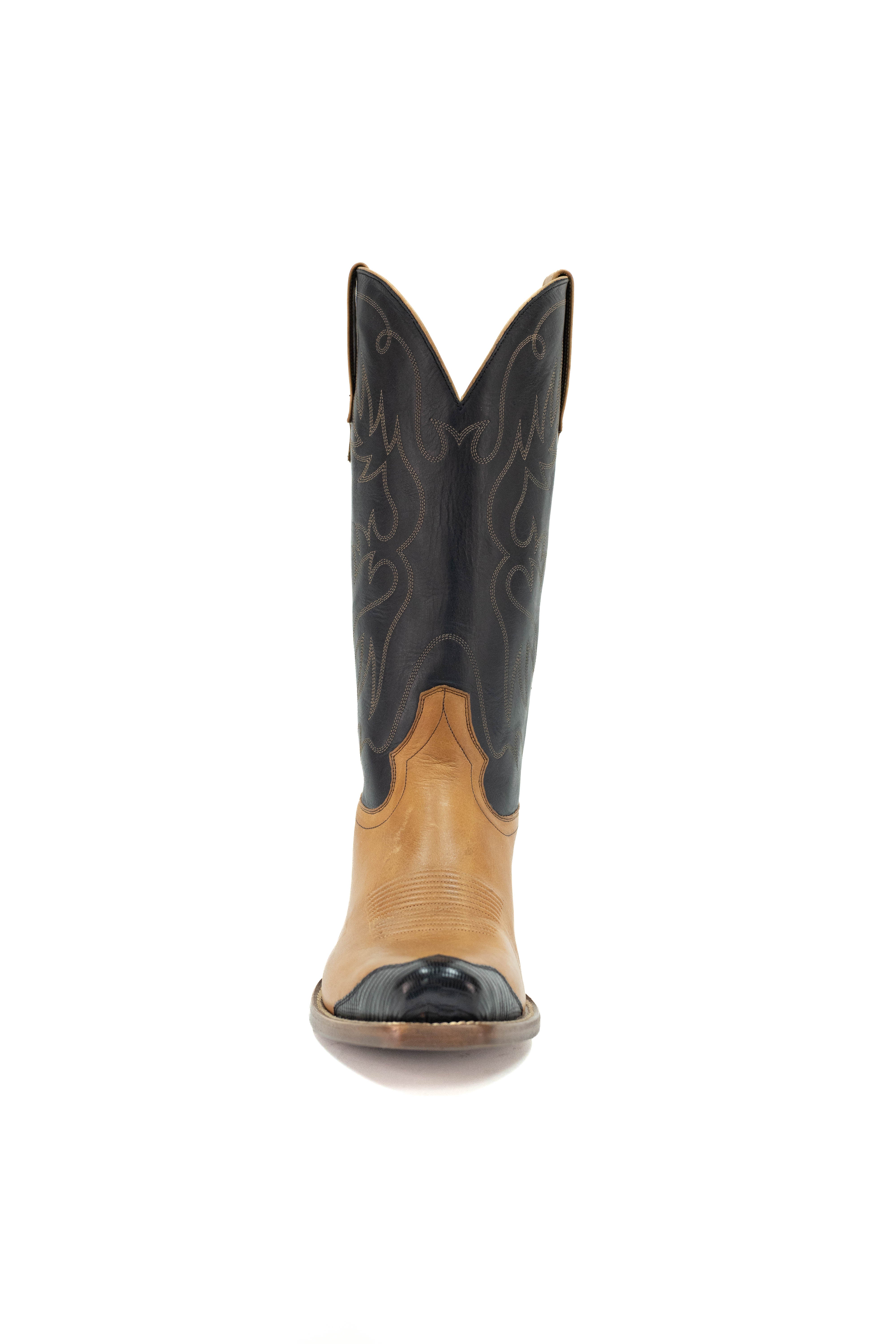 Allens Brand - Bud - Cutter Toe - Whiskey/Black - MAL-2033-5