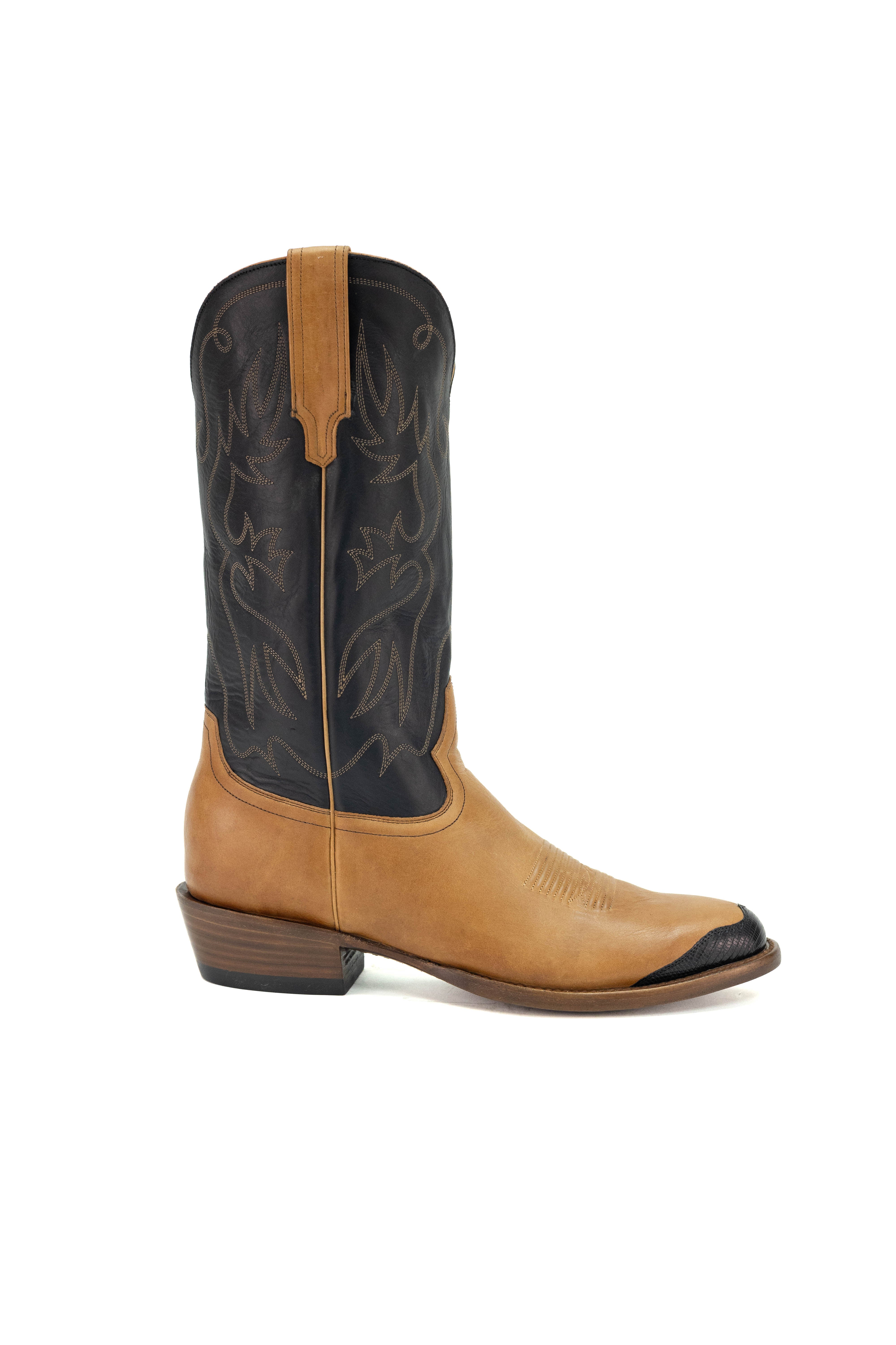 Allens Brand - Bud - Round Toe - Whiskey/Black - MAL-2033-2