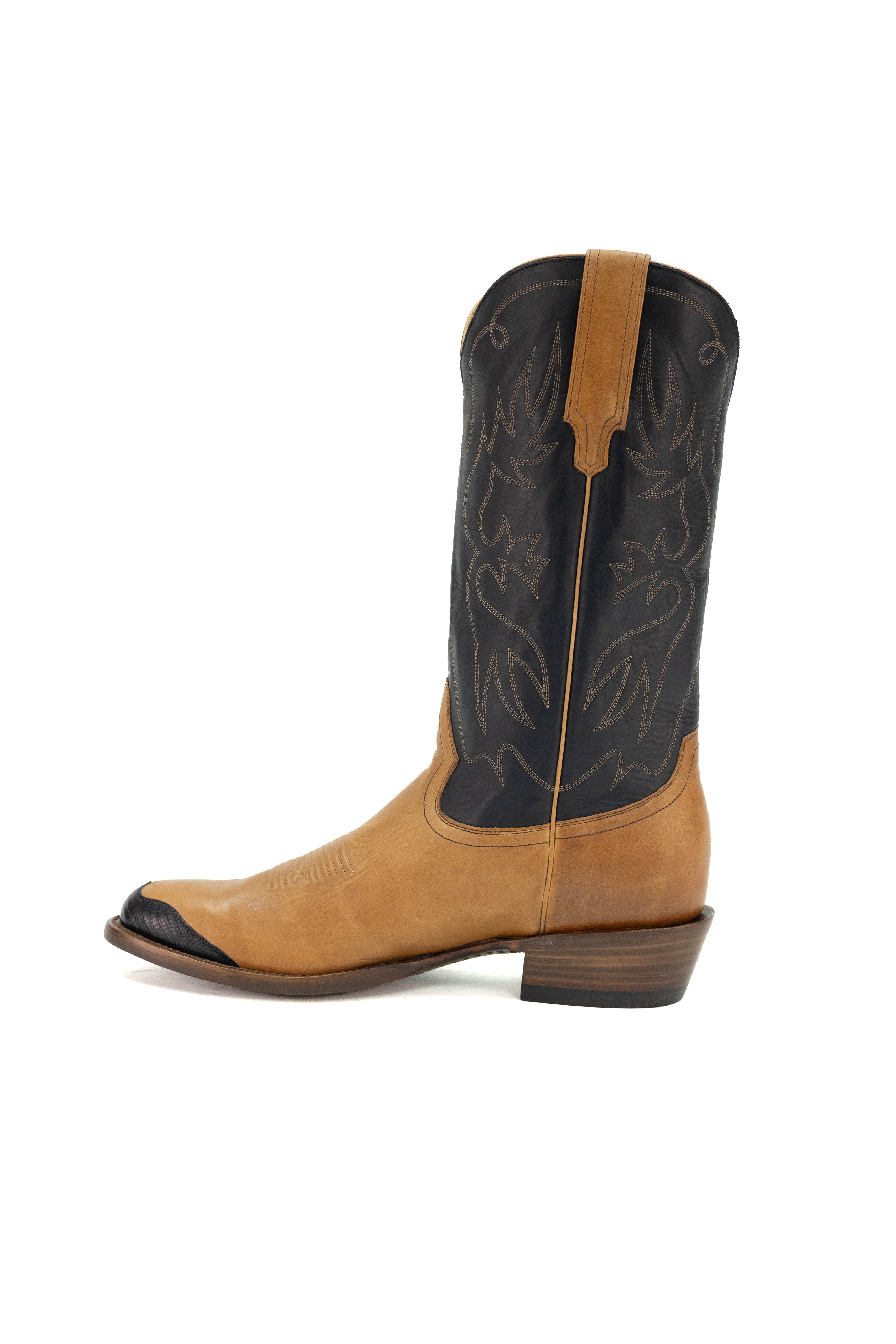 Allens Brand - Bud - Round Toe - Whiskey/Black - MAL-2033-2