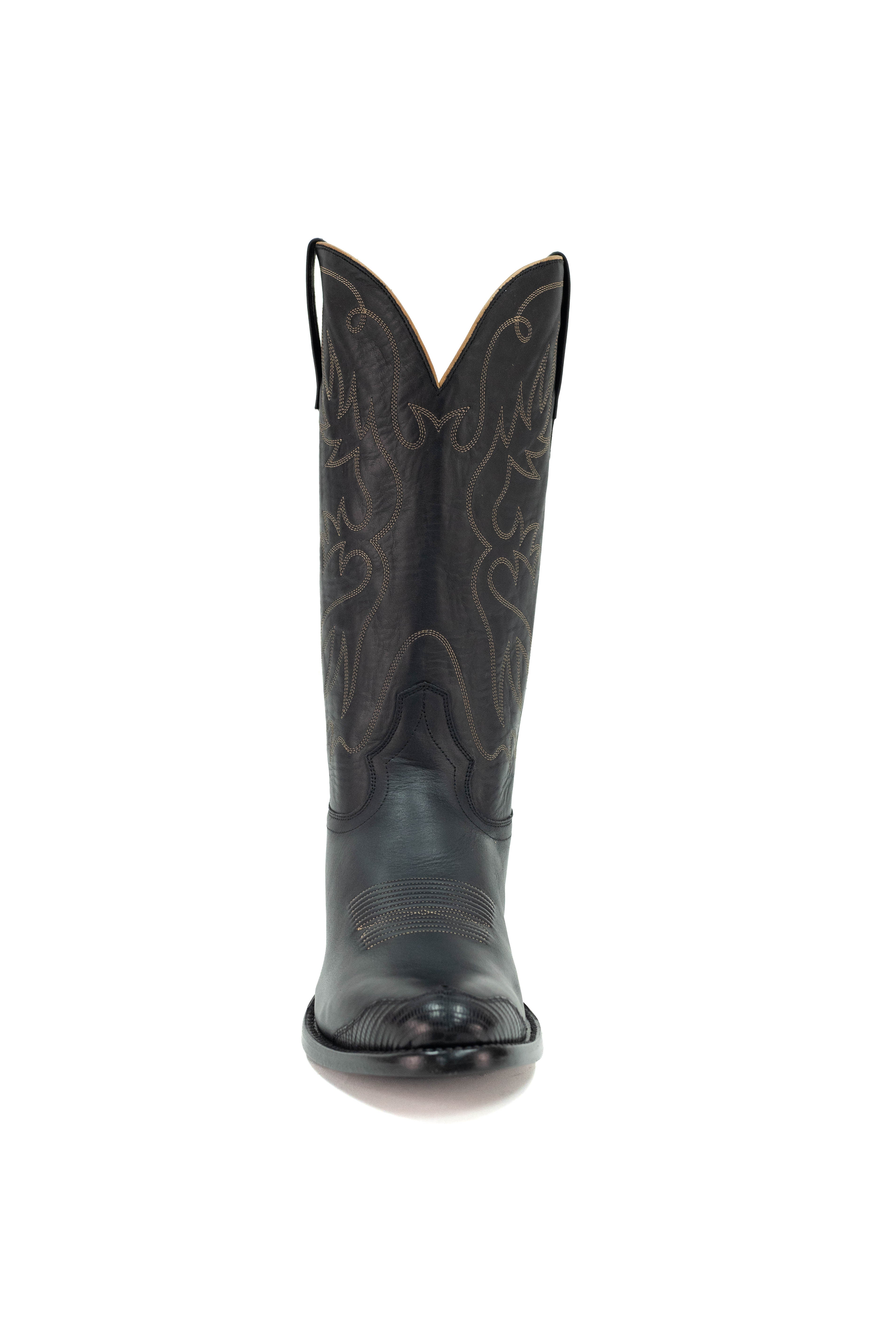 Allens Brand - Bud - Round Toe - Black/Black - MAL-2033-1
