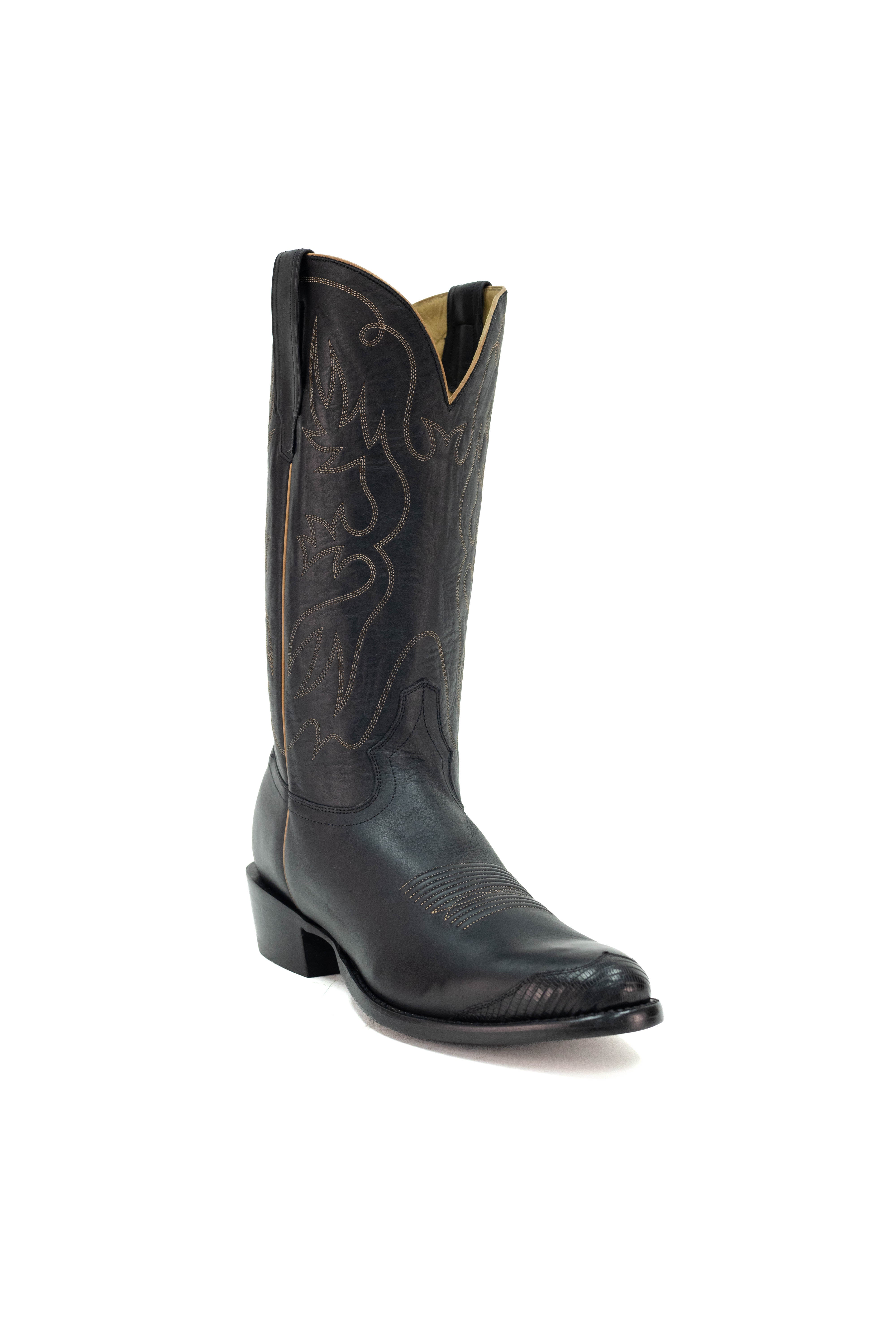Allens Brand - Bud - Round Toe - Black/Black - MAL-2033-1