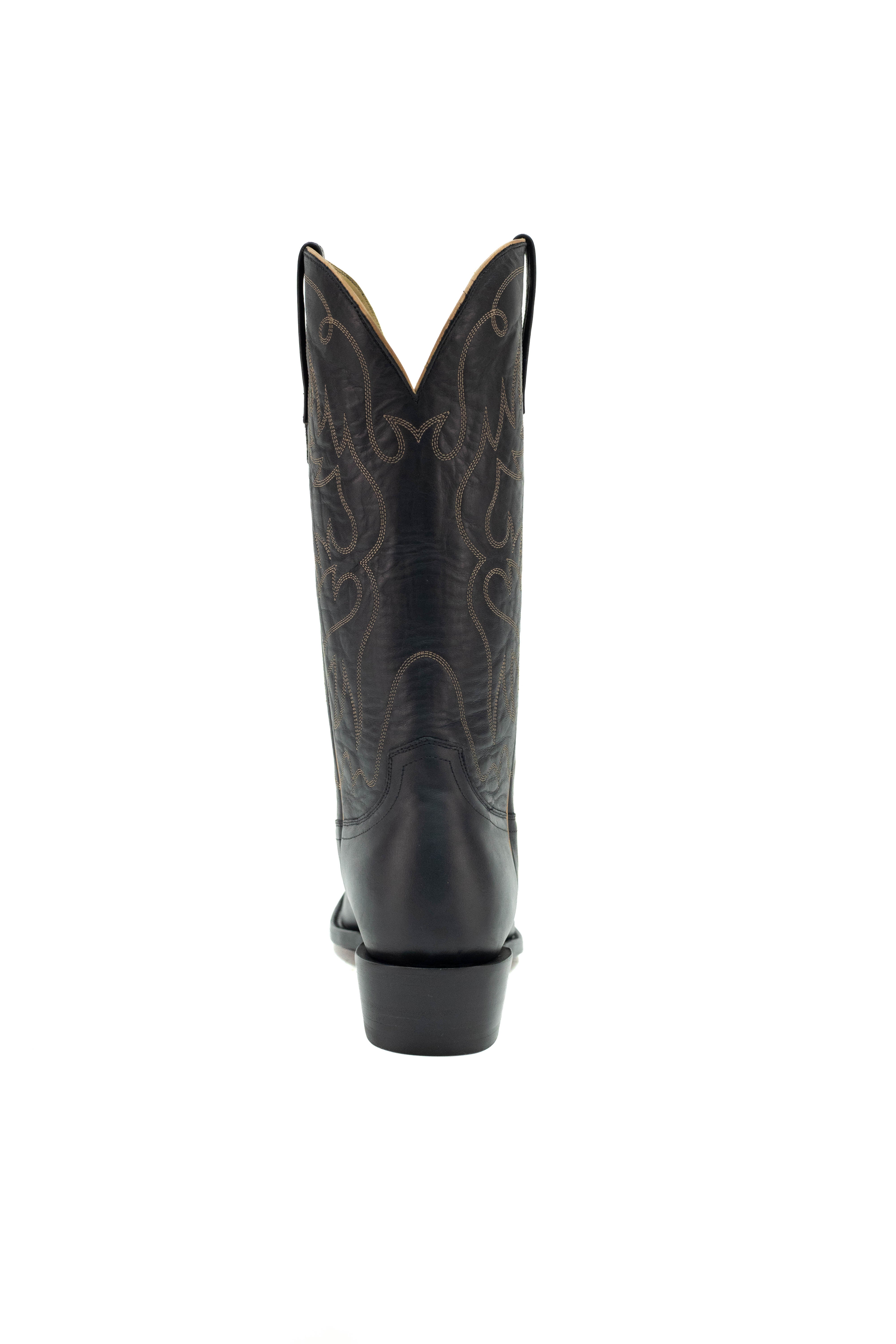 Allens Brand - Bud - Round Toe - Black/Black - MAL-2033-1