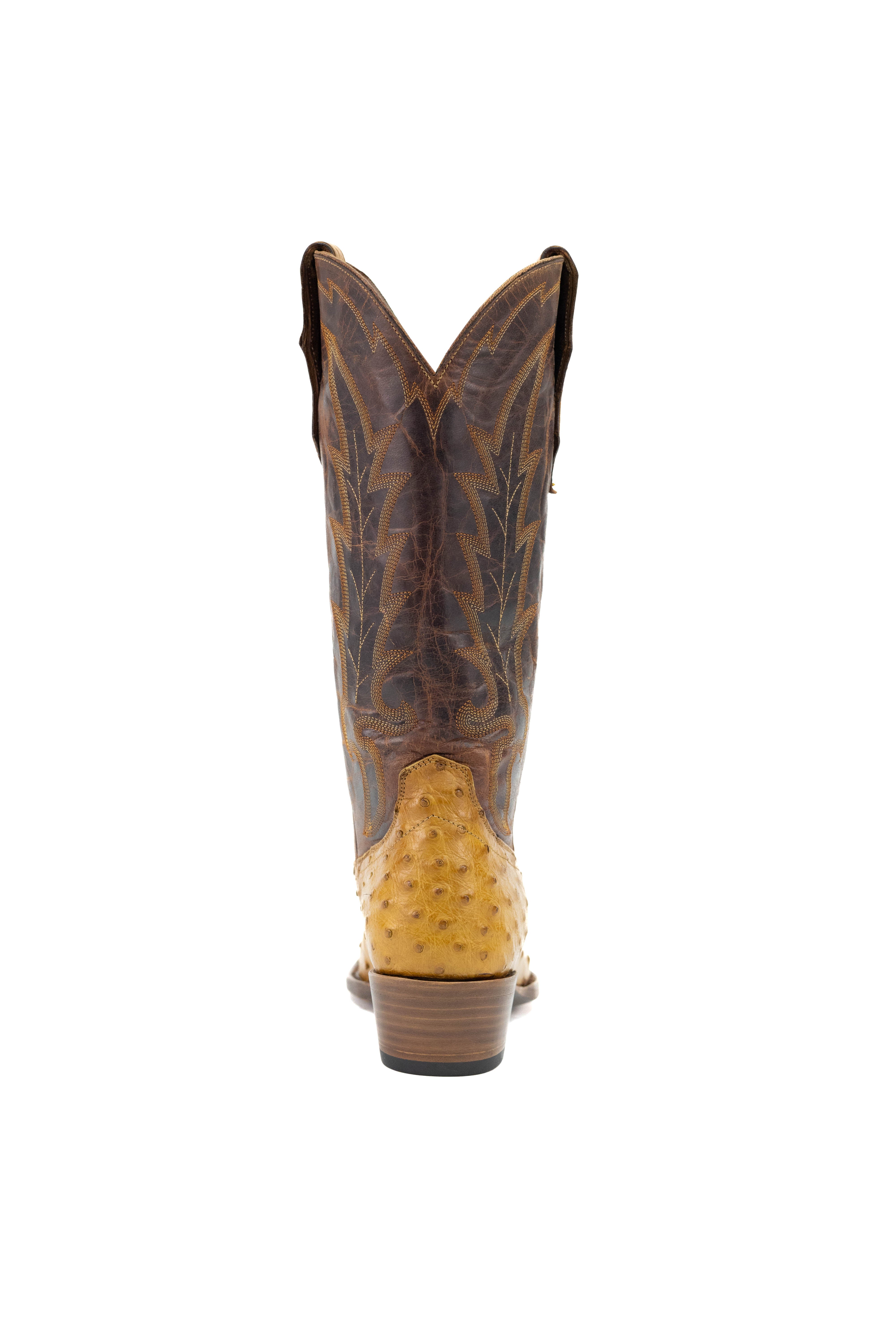 Allens Brand - Piper Full Quill Ostrich - Buttercup/Peanut