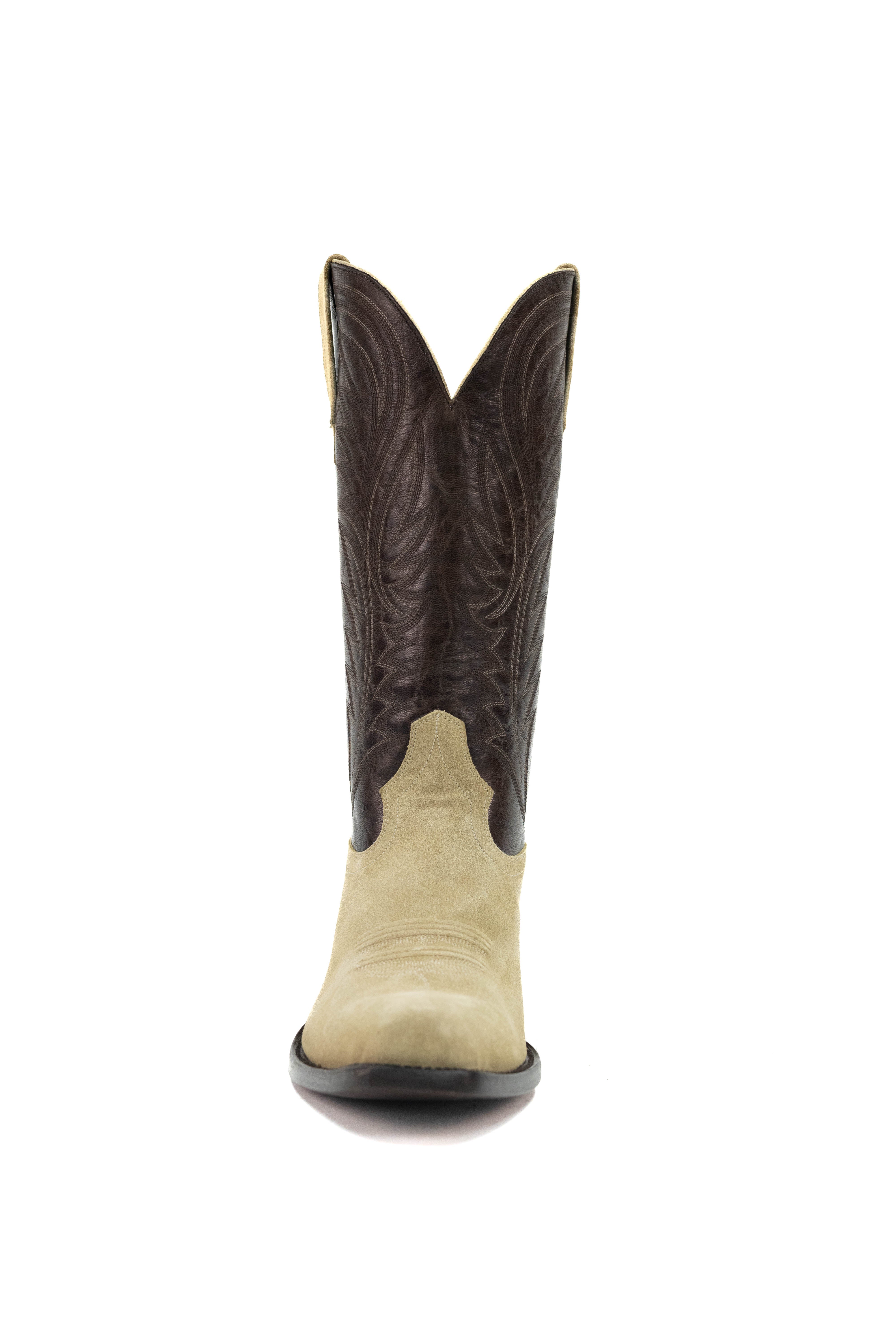 Allens Brand - Brady - River Rock Suede/Chocolate