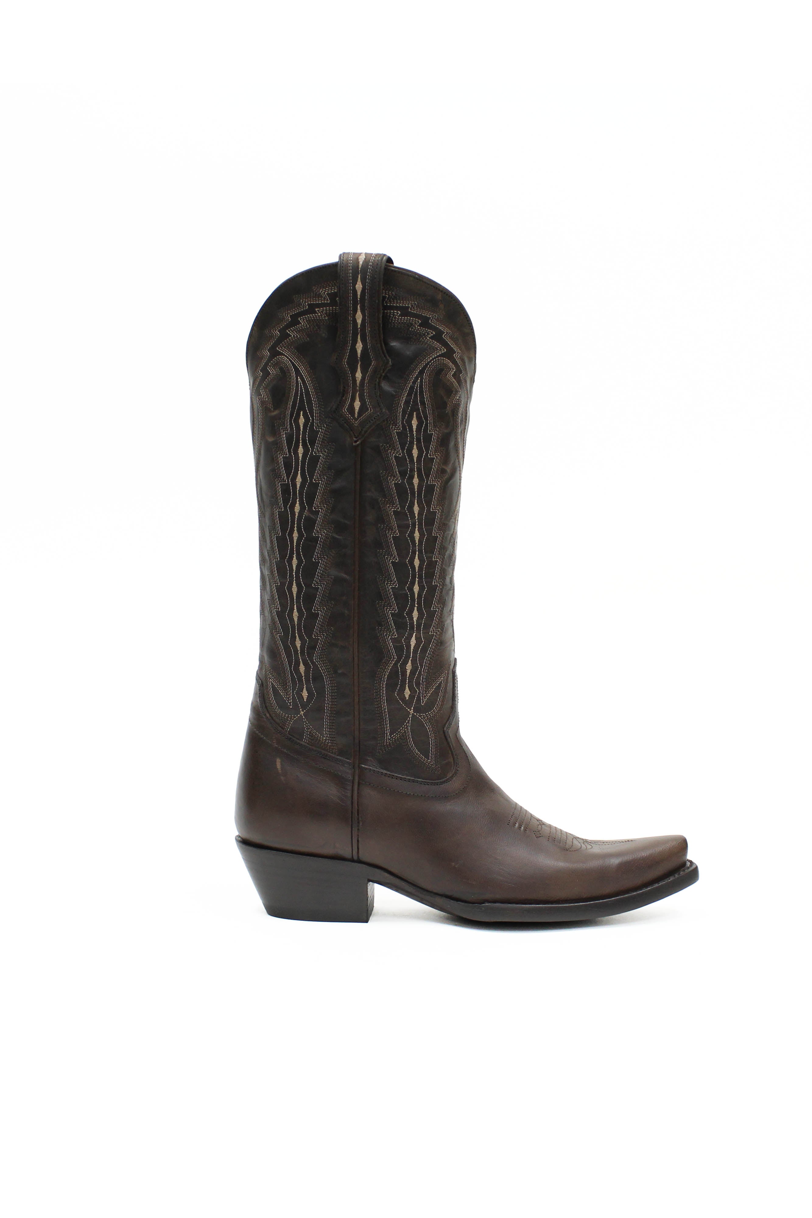 Allens Brand - Janel Mad Dog - Snip Toe - Chocolate