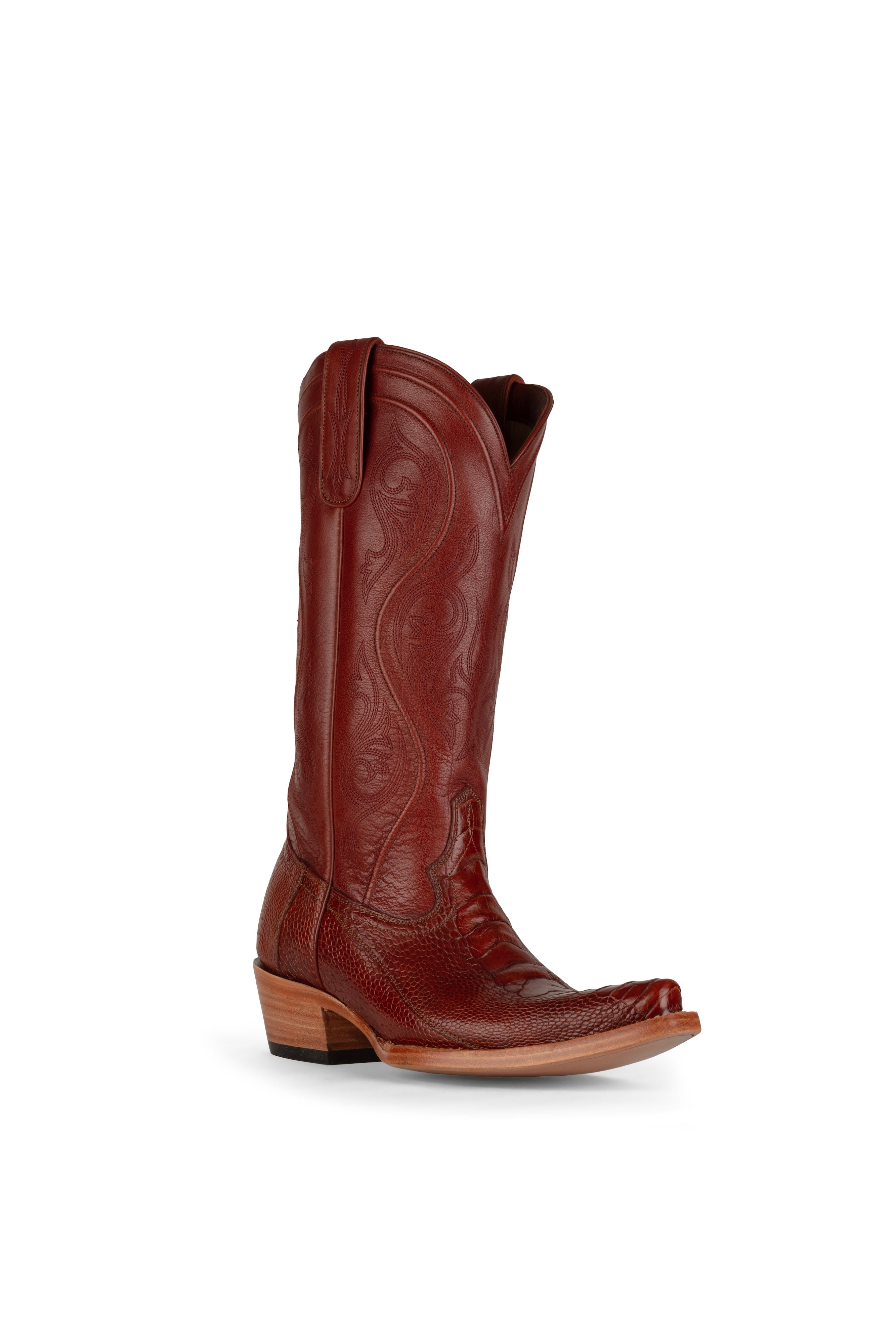 Allens Brand - Kinsley Ostrich Leg - Cognac