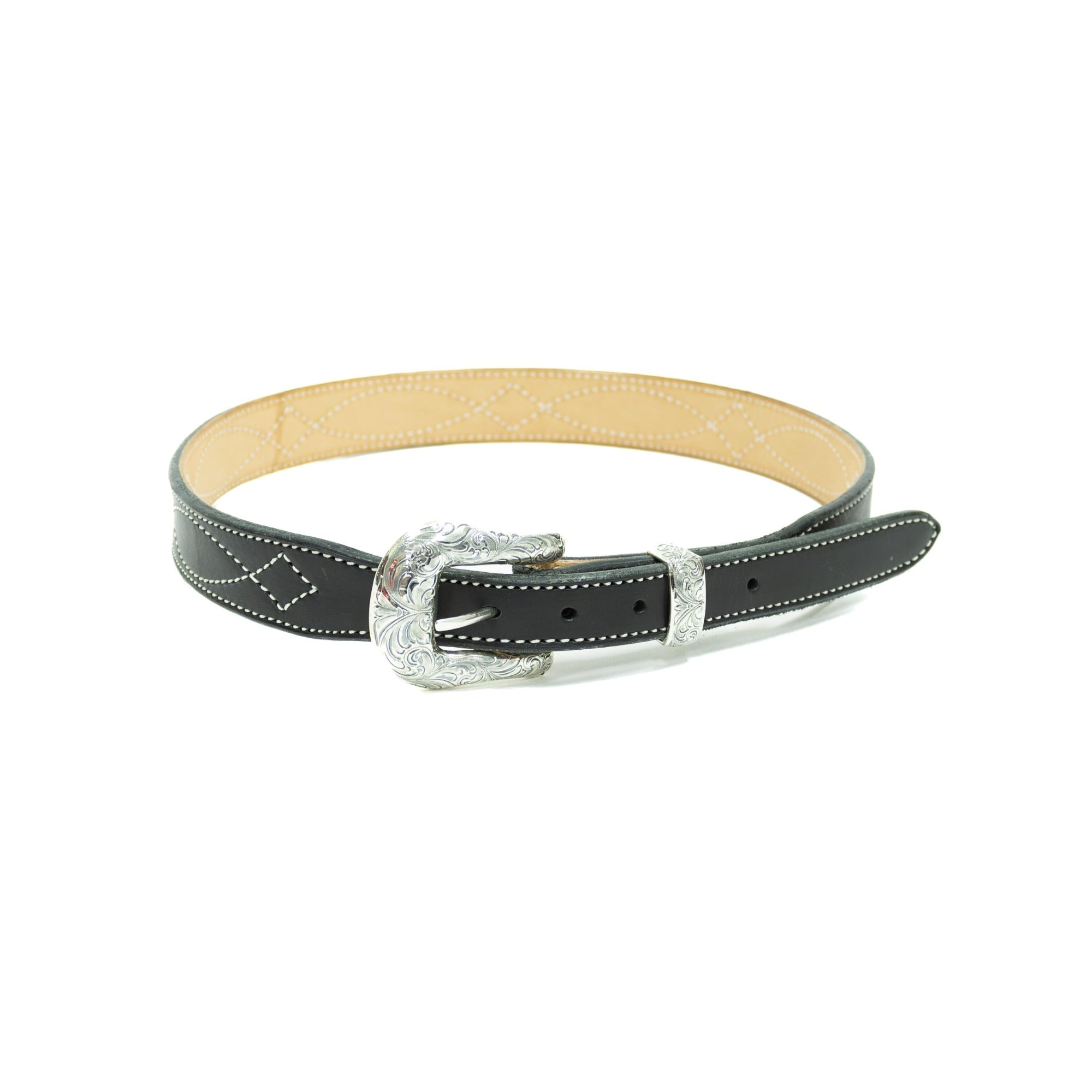 Lariat Belts - Ranger - Black/Maroon