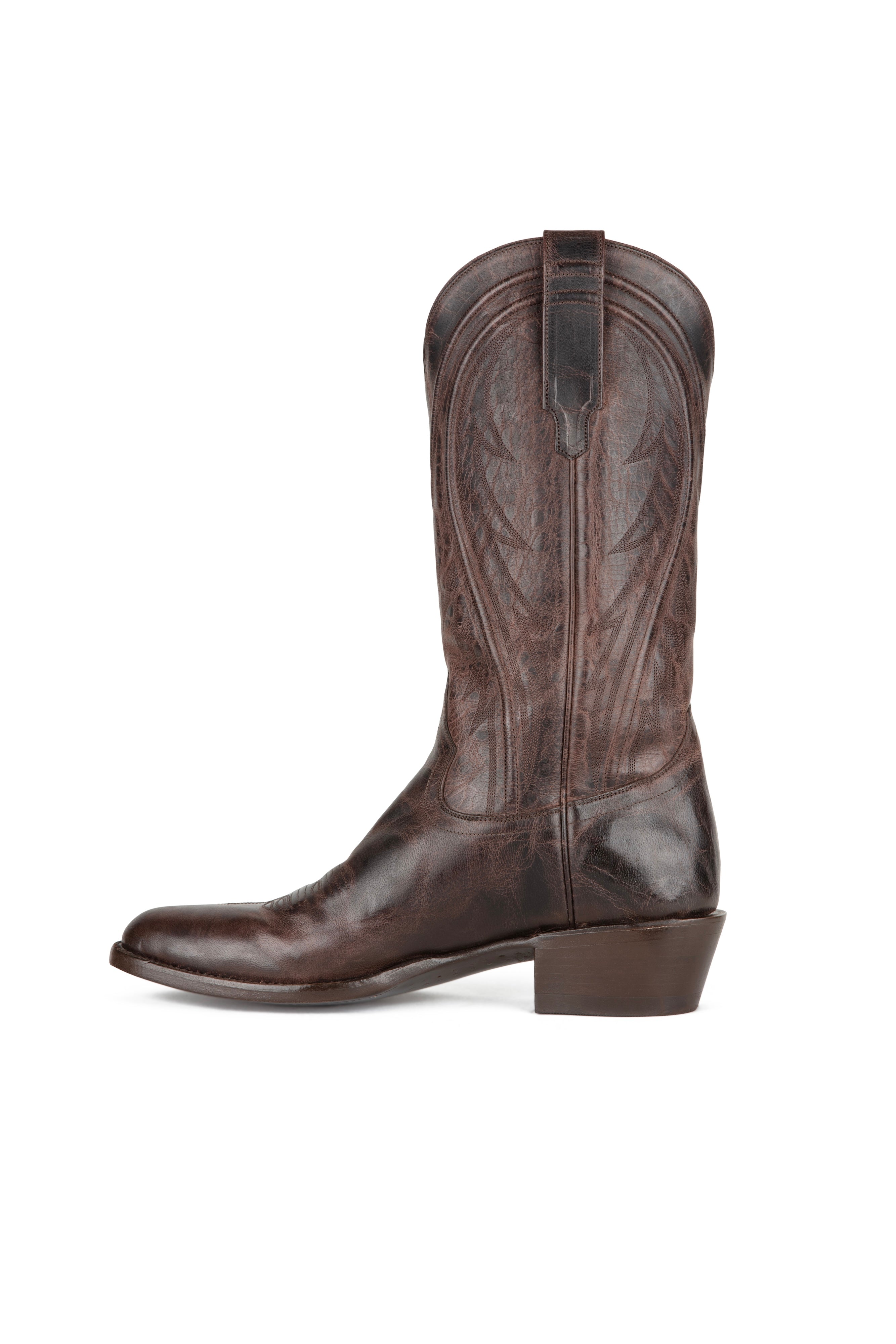 Allens Brand - James Mad Dog - Round Toe - Chocolate