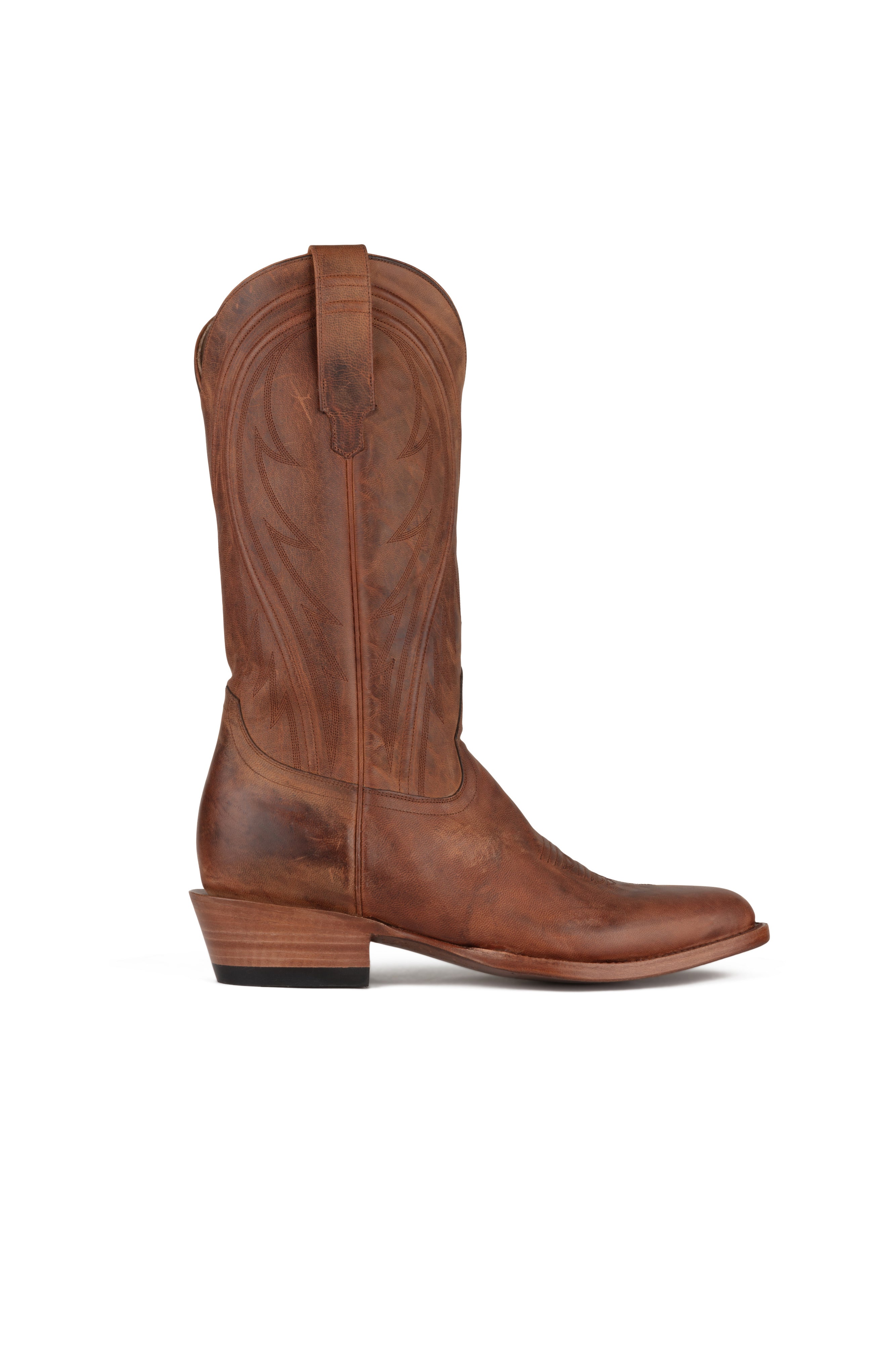 Allens Brand - James Mad Dog - Round Toe - Cognac