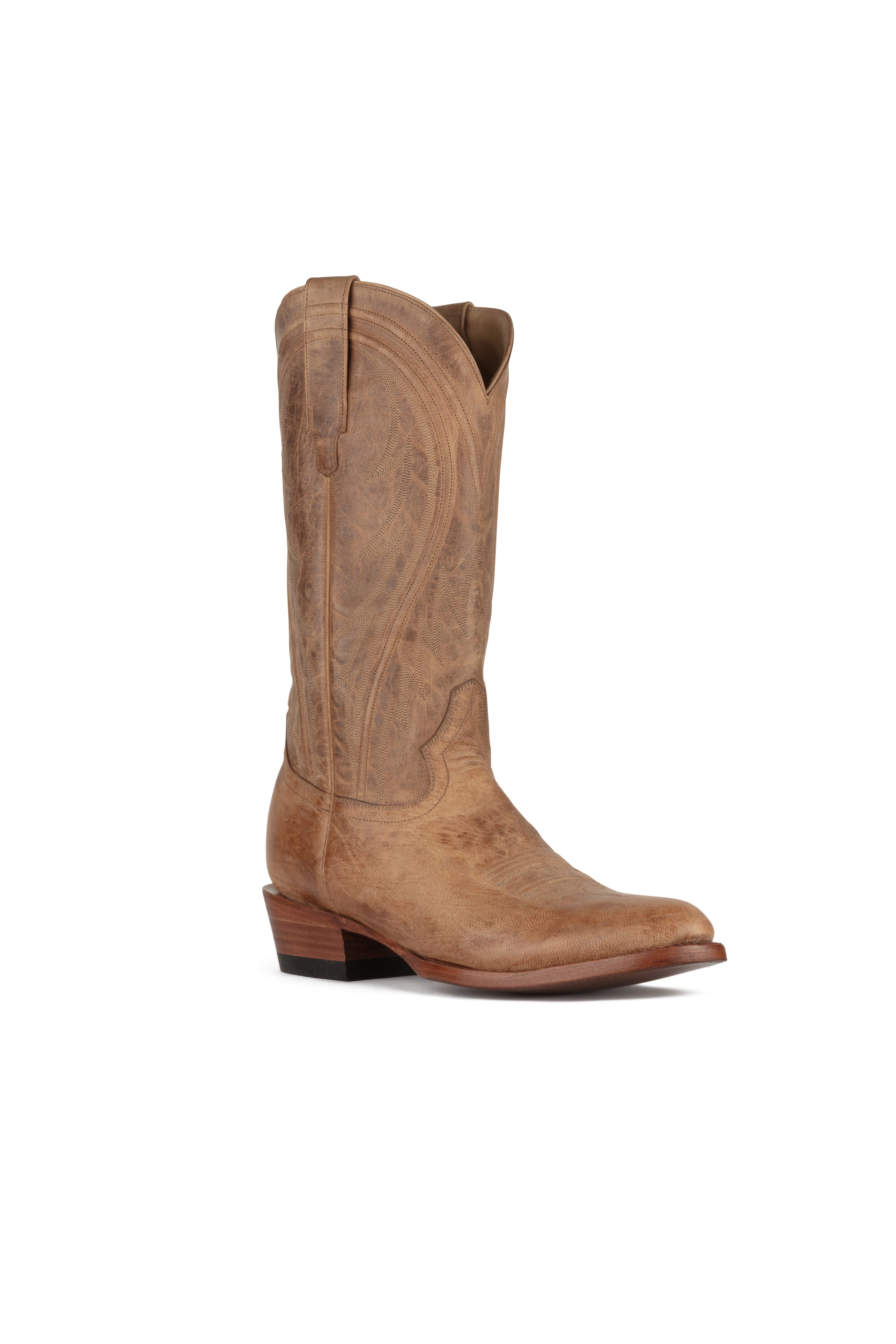 Allens Brand - James Mad Dog - Round Toe - Tan