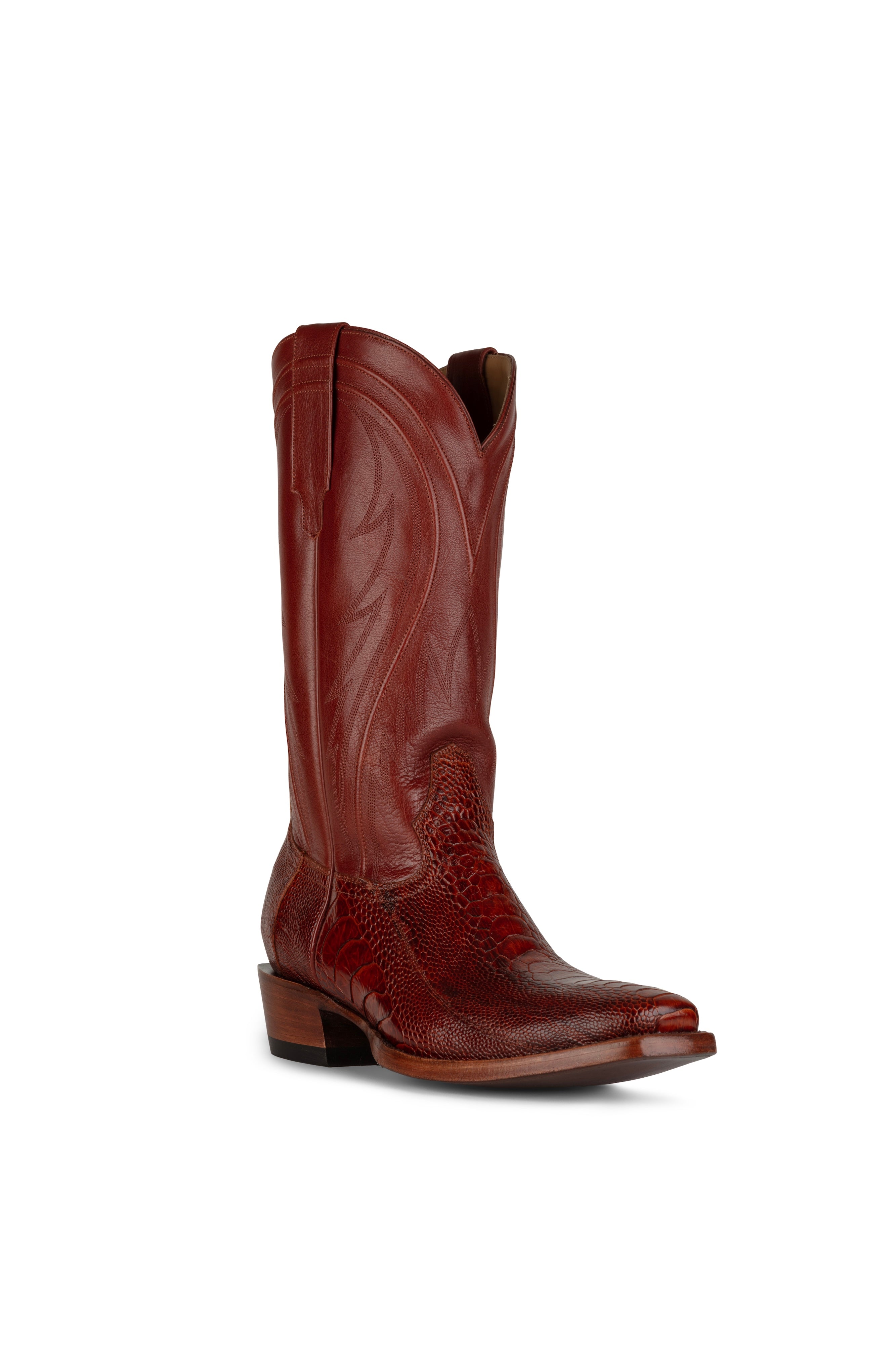 Allens Brand - James Ostrich Leg - Cognac