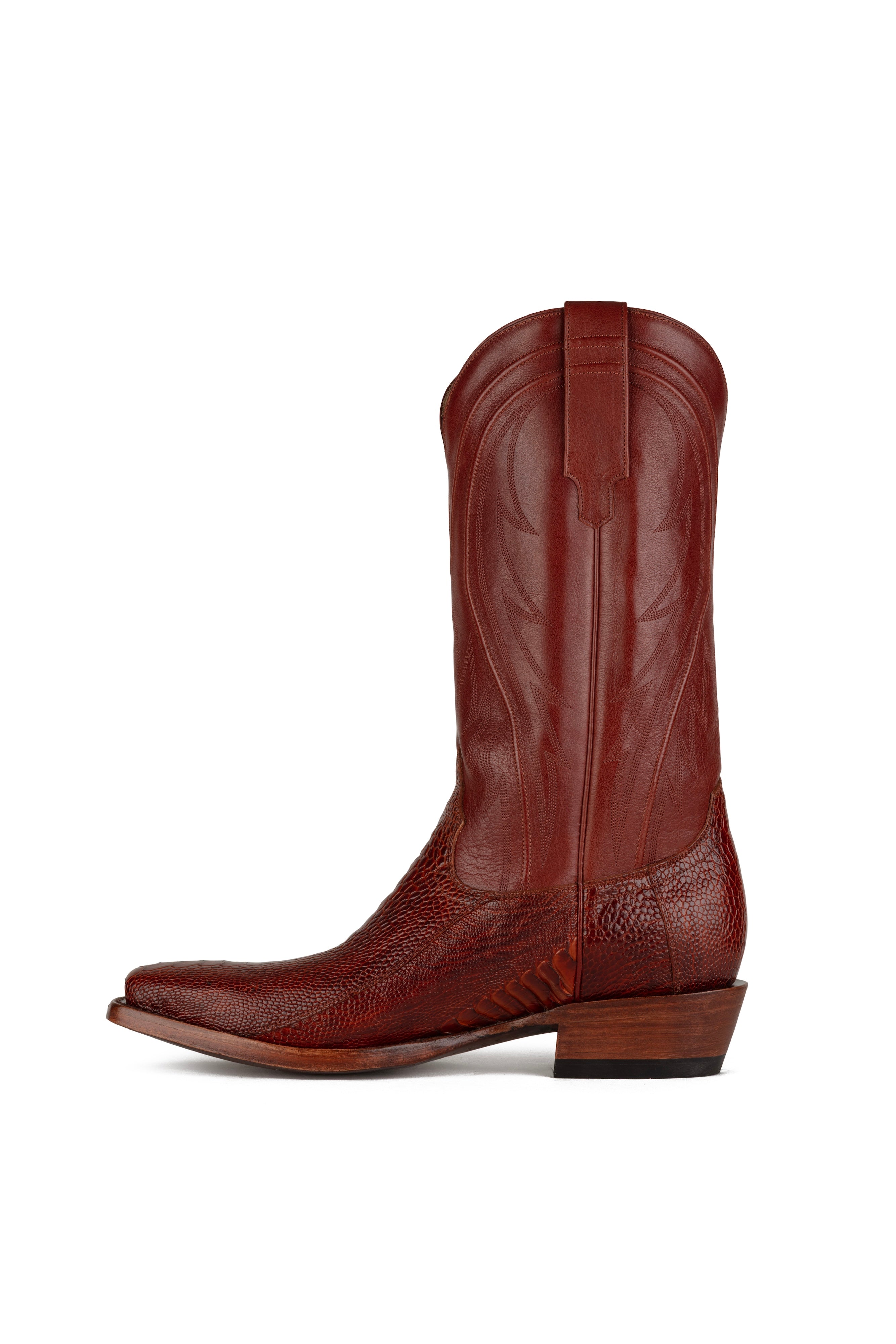 Allens Brand - James Ostrich Leg - Cognac