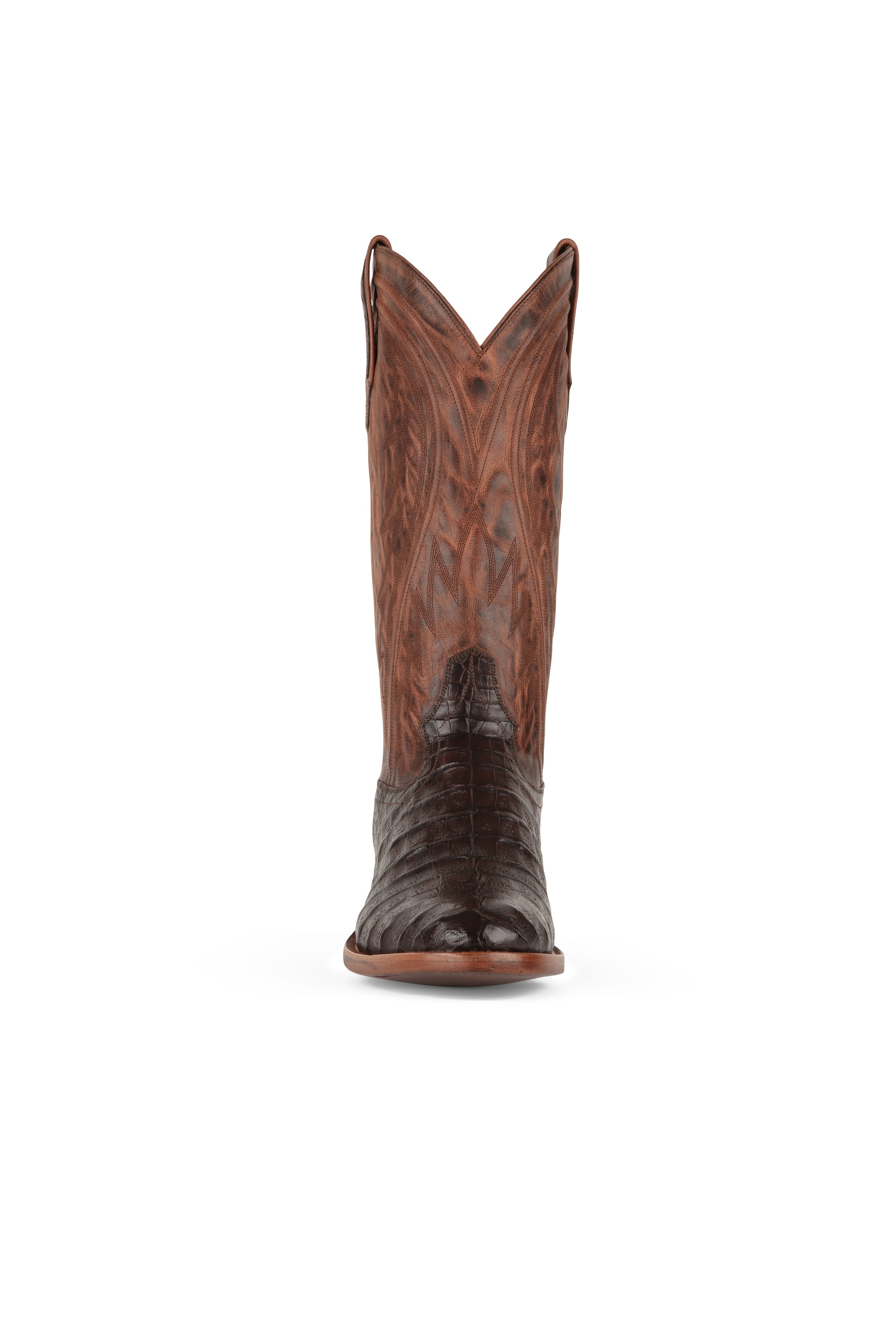 Allens Brand - James Caiman - Round Toe - Tobacco