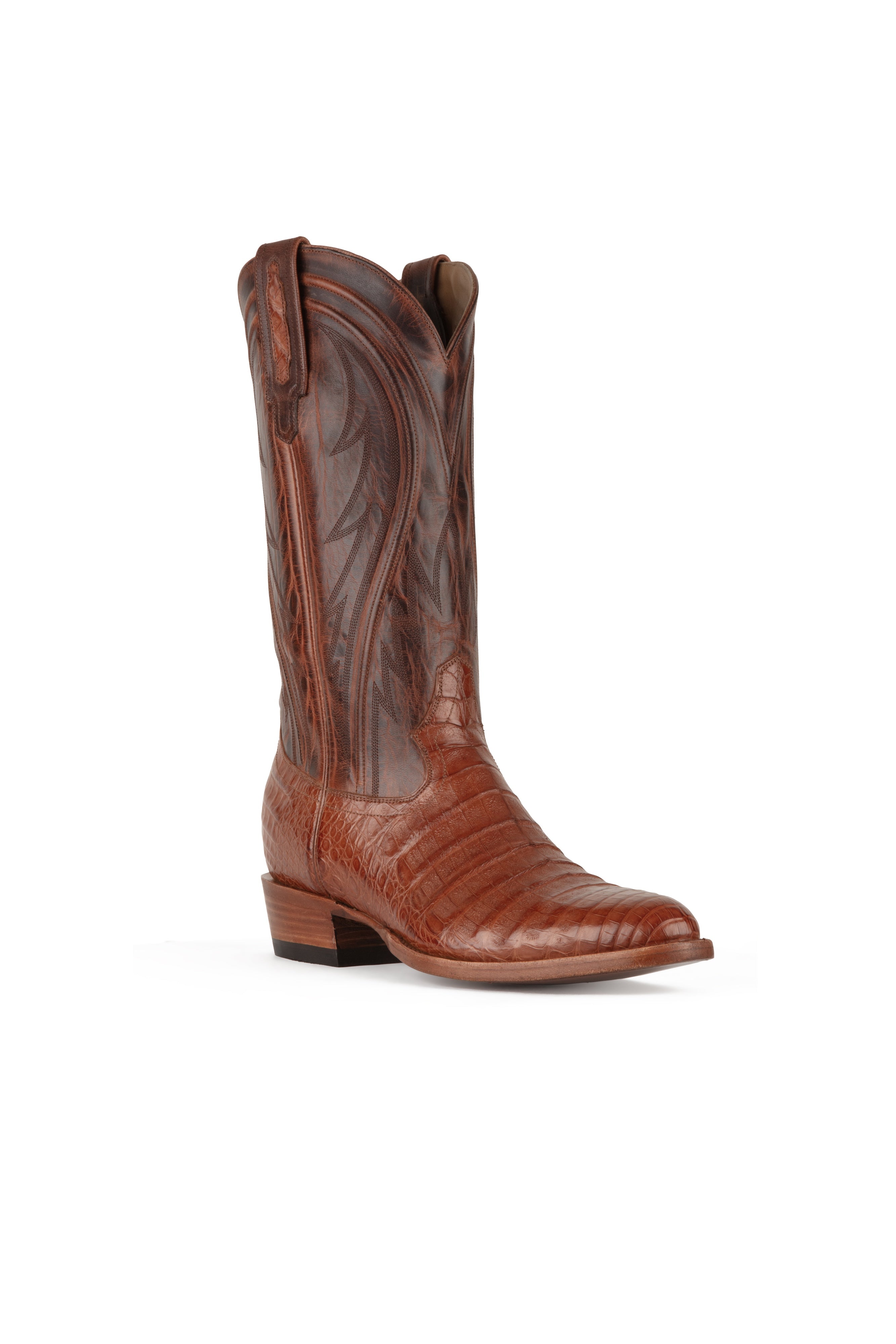 Allens Brand - James Caiman - Round Toe - Cognac