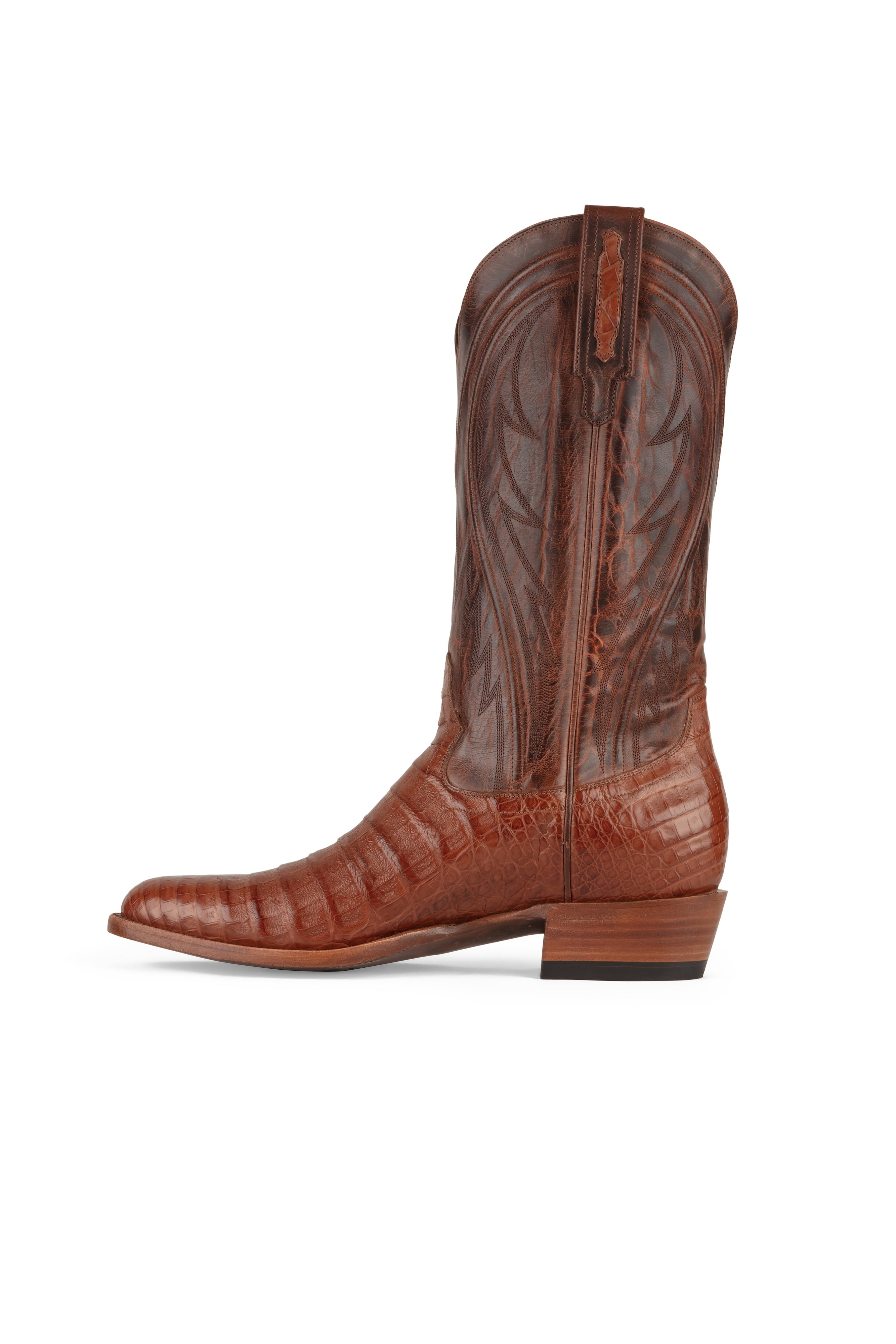 Allens Brand - James Caiman - Round Toe - Cognac