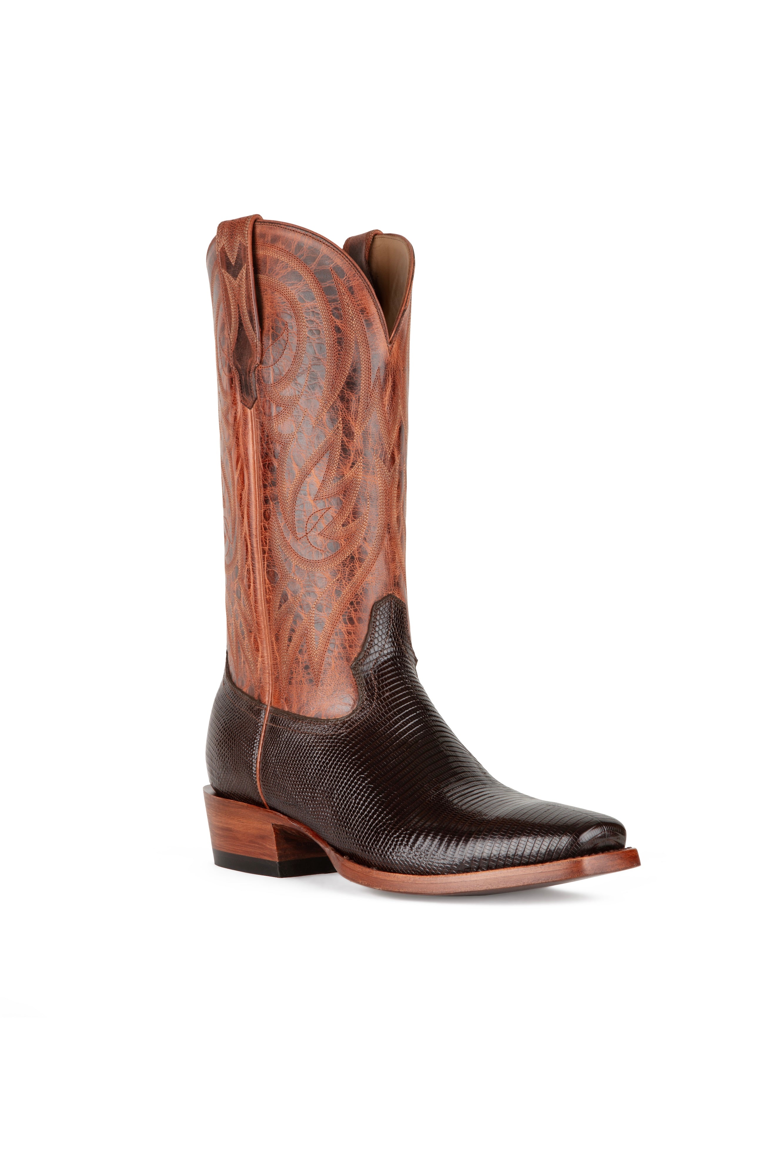 Allens Brand - Little Joe Lizard - Cutter Toe - Tobacco